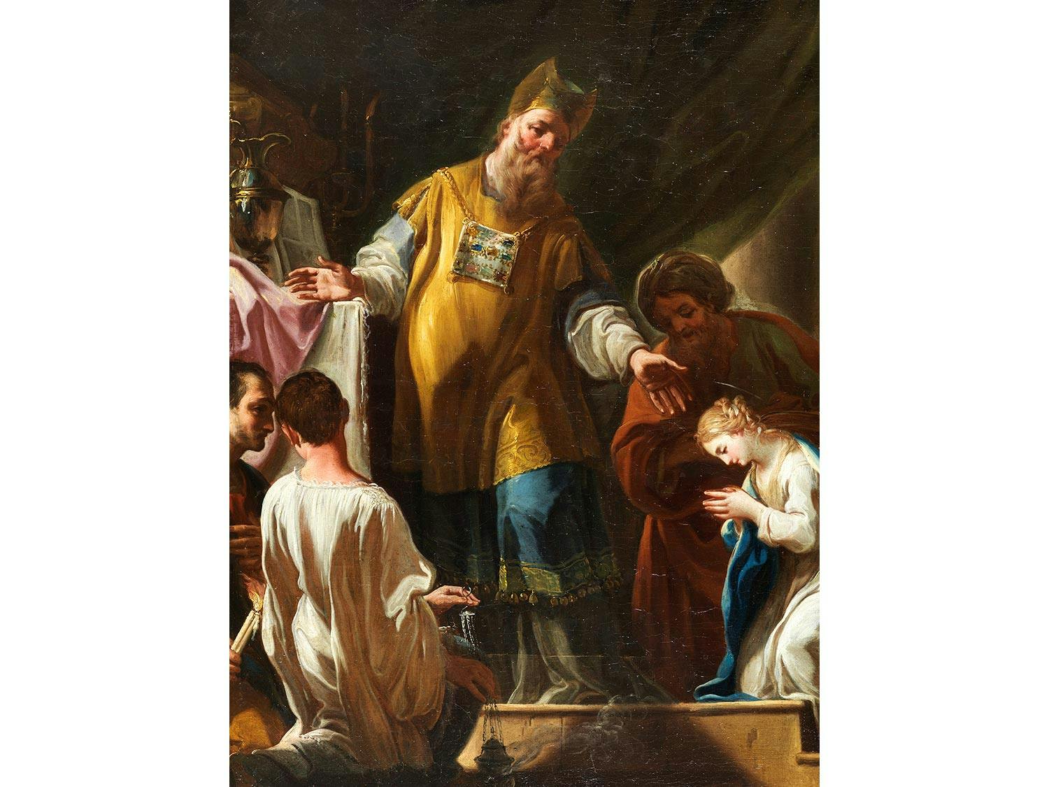 Detailabbildung: Luca Giordano, genannt „Luca Fa Presto“, 1634 Neapel – 1705 ebenda, zug.