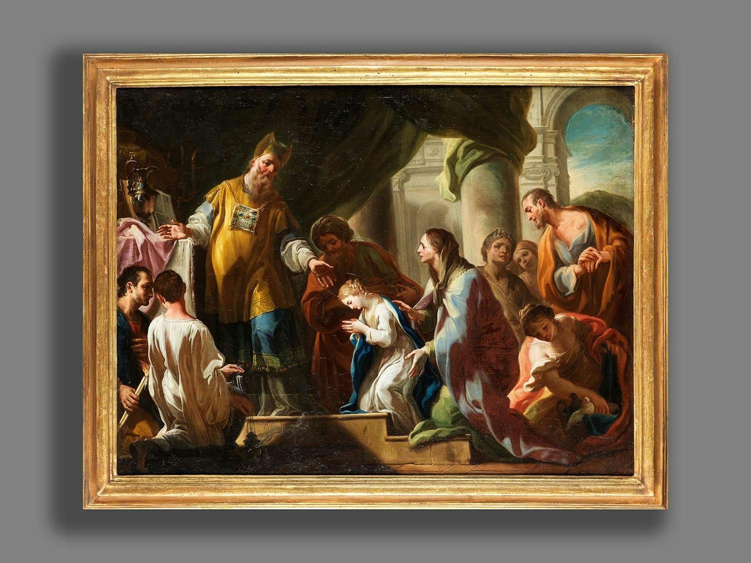 Detailabbildung: Luca Giordano, genannt „Luca Fa Presto“, 1634 Neapel – 1705 ebenda, zug.