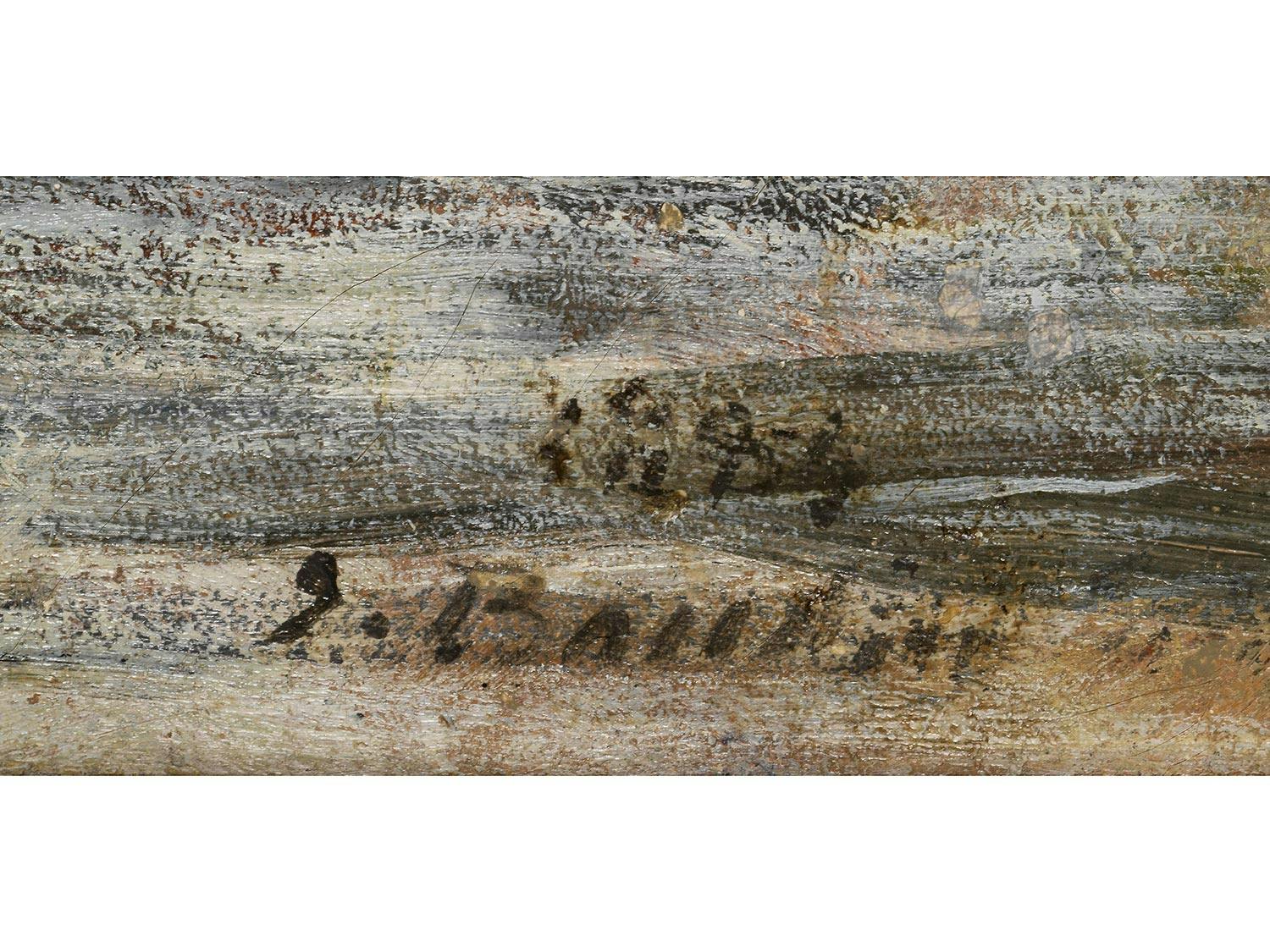 Detailabbildung: Eugène Boudin, 1824 Honfleur – 1898 Deauville