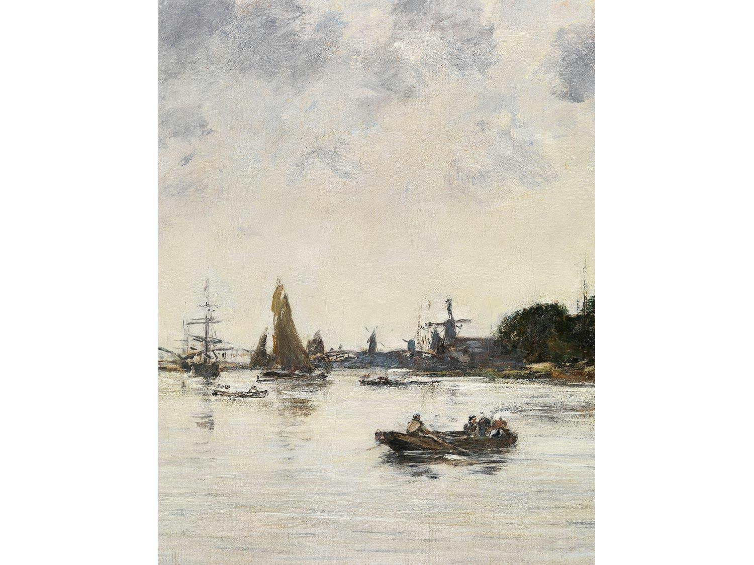 Detailabbildung: Eugène Boudin, 1824 Honfleur – 1898 Deauville