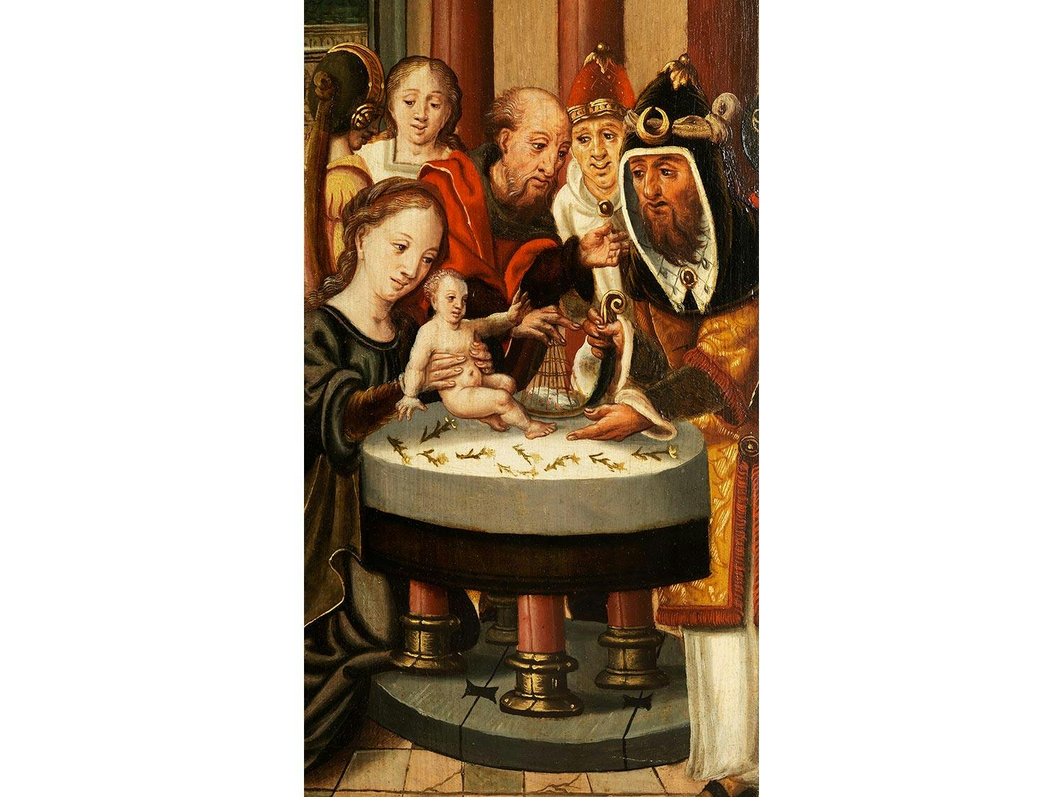 Detailabbildung: Pieter Coecke van Aelst, 1502 Aalst – 1550 Brüssel, zug.