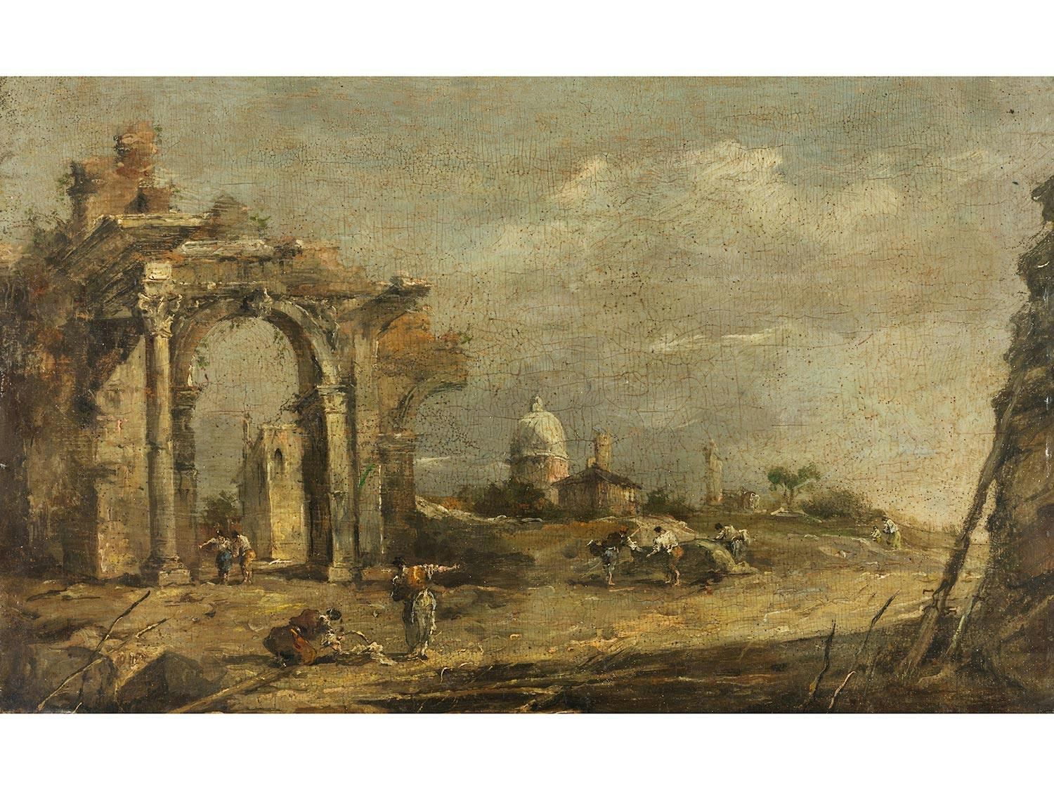 Detailabbildung: Francesco Guardi (1712 – 1793) und Giacomo Guardi (1764 – 1835)
