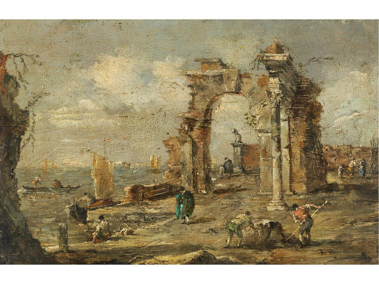 Detailabbildung: Francesco Guardi (1712 – 1793) und Giacomo Guardi (1764 – 1835)