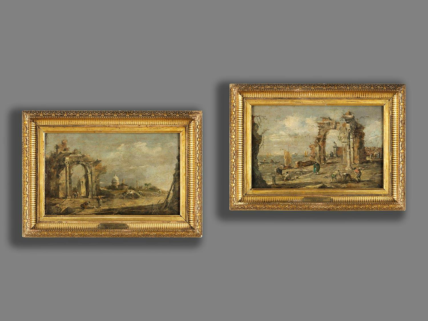 Detailabbildung: Francesco Guardi (1712 – 1793) und Giacomo Guardi (1764 – 1835)