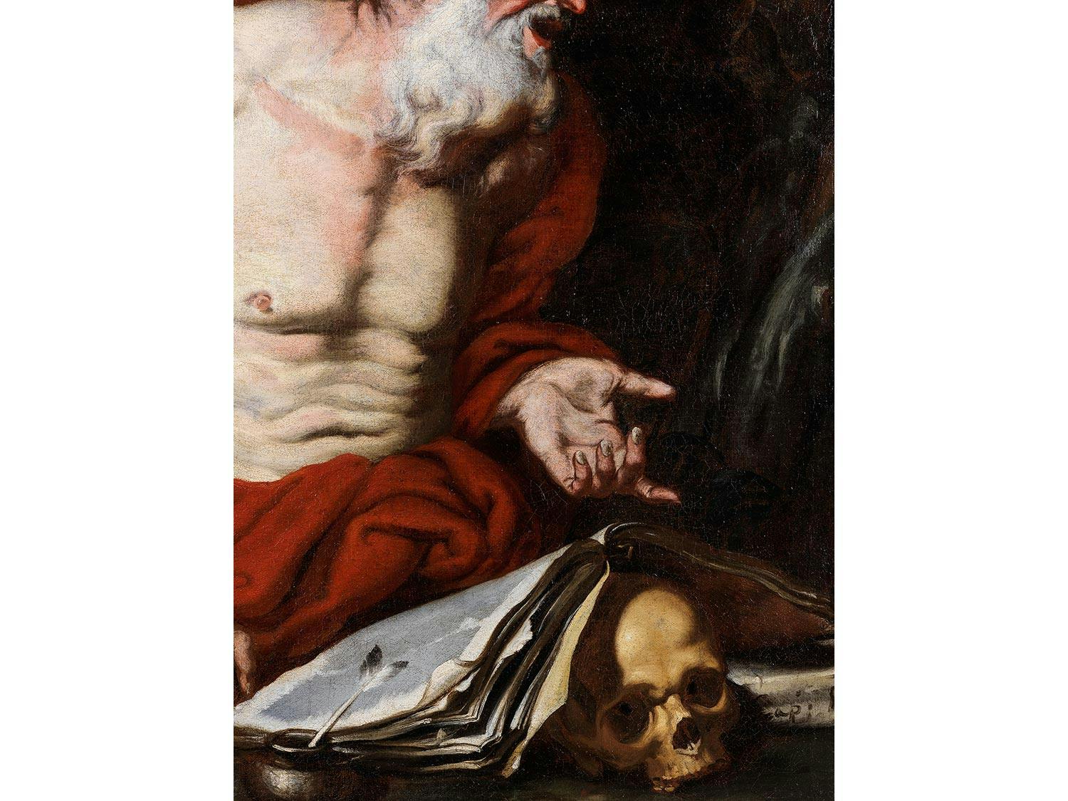 Detailabbildung: Giovanni Battista Langetti, 1625 Genua – 1676 Venedig