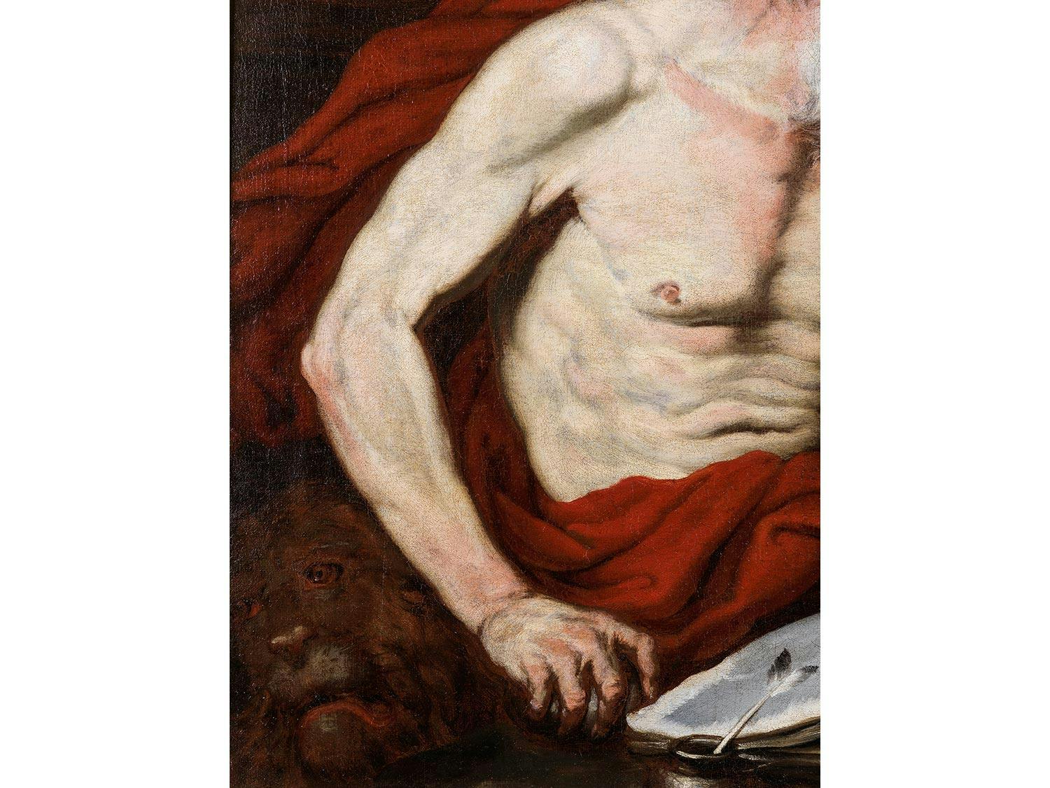 Detailabbildung: Giovanni Battista Langetti, 1625 Genua – 1676 Venedig