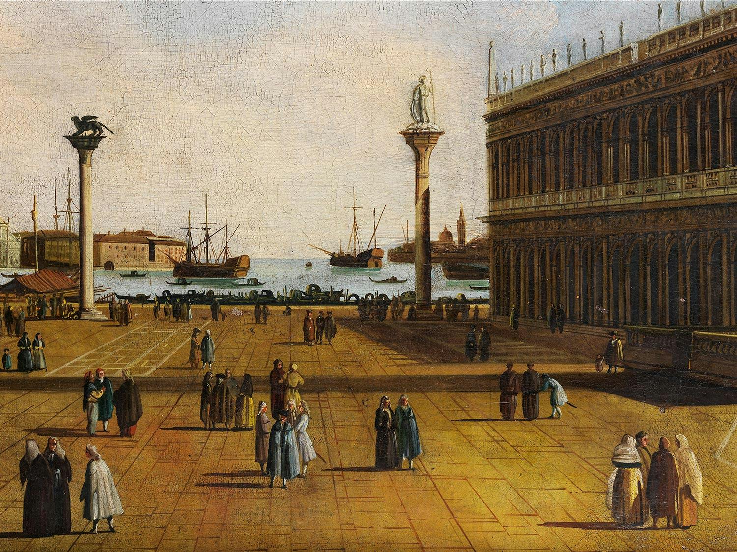 Detailabbildung: Venezianischer Maler des 19./ 20. Jahrhunderts