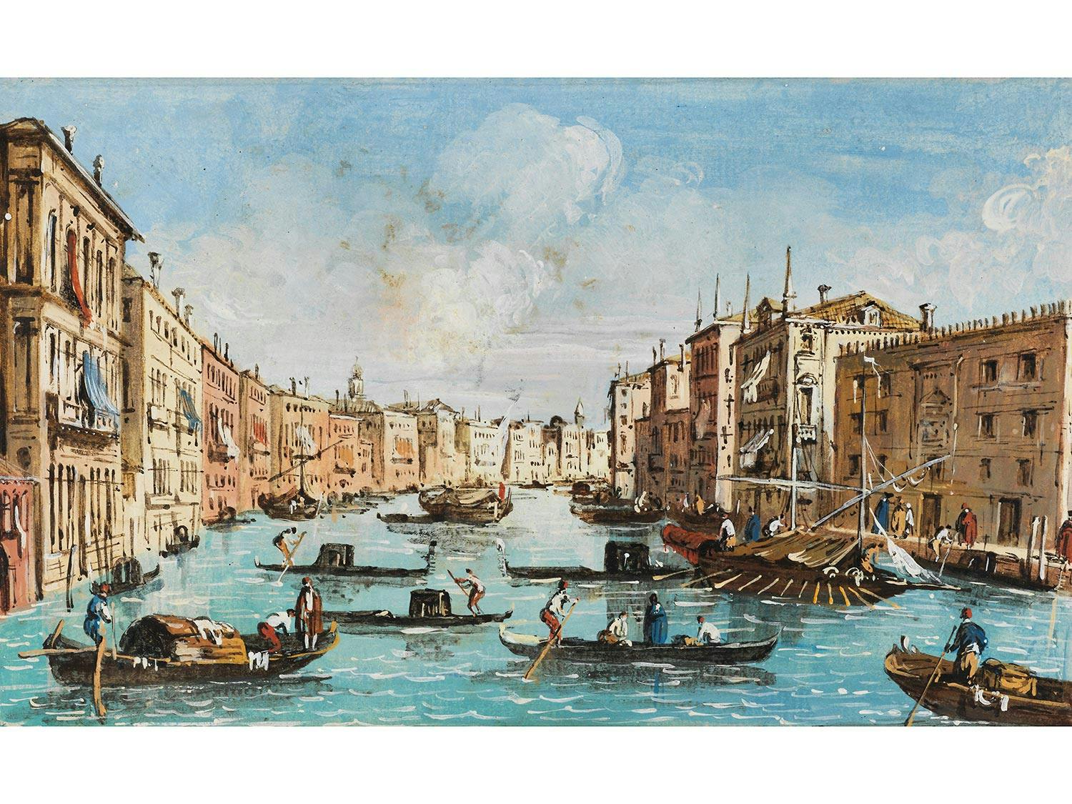 Detailabbildung: Venezianischer Maler des 19. Jahrhunderts