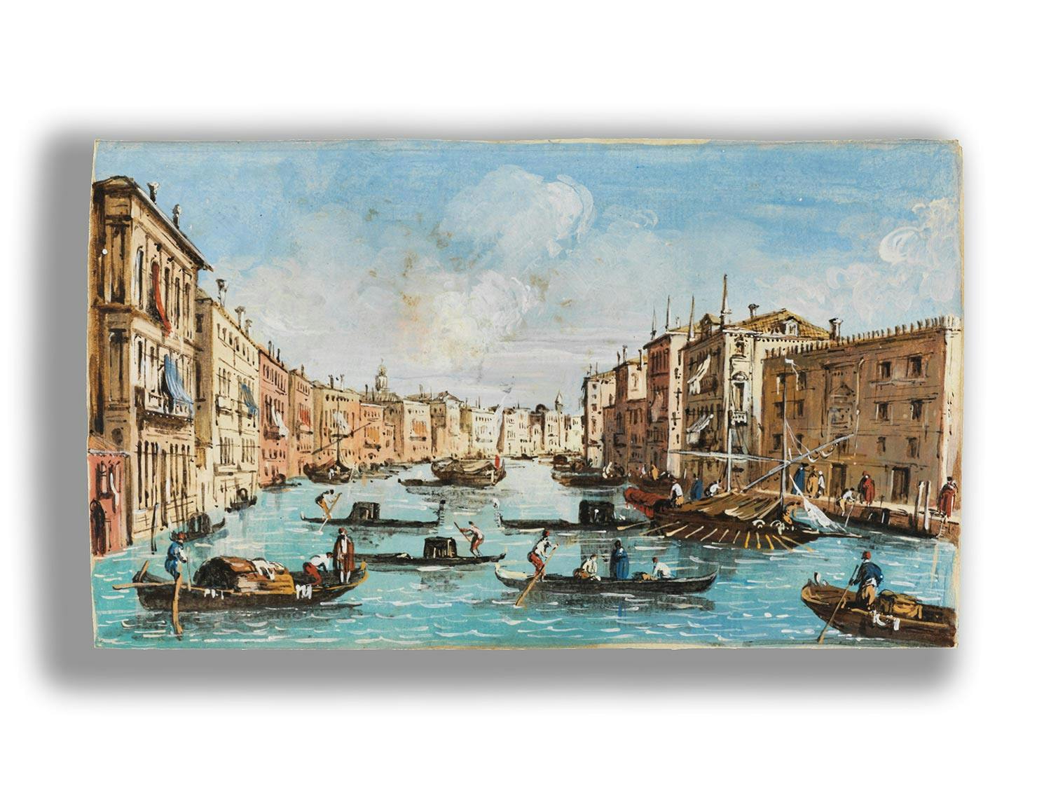 Detailabbildung: Venezianischer Maler des 19. Jahrhunderts