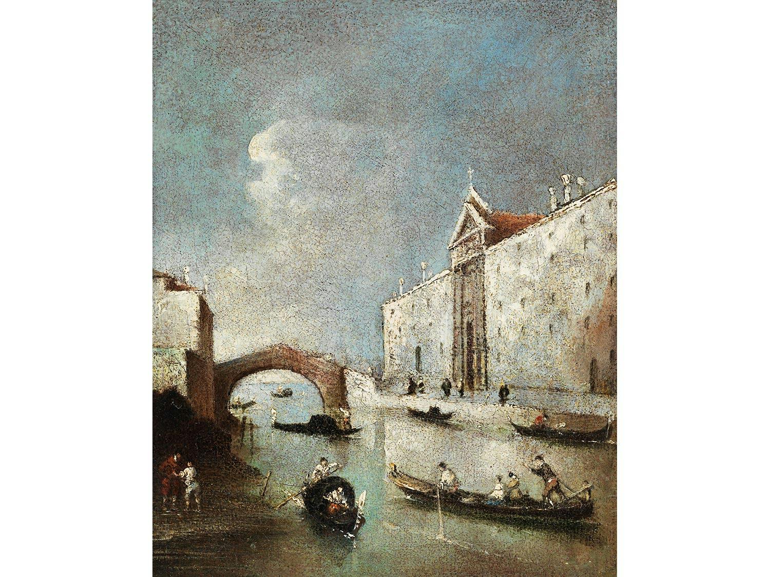 Francesco Guardi, 1712 Venedig – 1793 ebenda und Giacomo Guardi, 1764 Venedig – 1835 ebenda