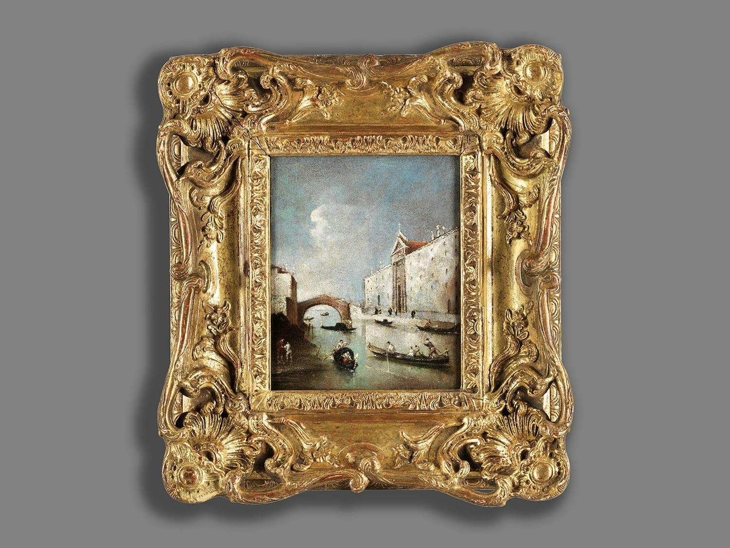 Detailabbildung: Francesco Guardi, 1712 Venedig – 1793 ebenda und Giacomo Guardi, 1764 Venedig – 1835 ebenda