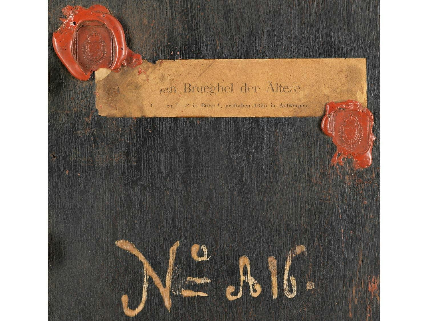 Detailabbildung: Jan Brueghel d. Ä., 1568 Brüssel – 1625 Antwerpen, Nachfolge des 19. Jahrhunderts