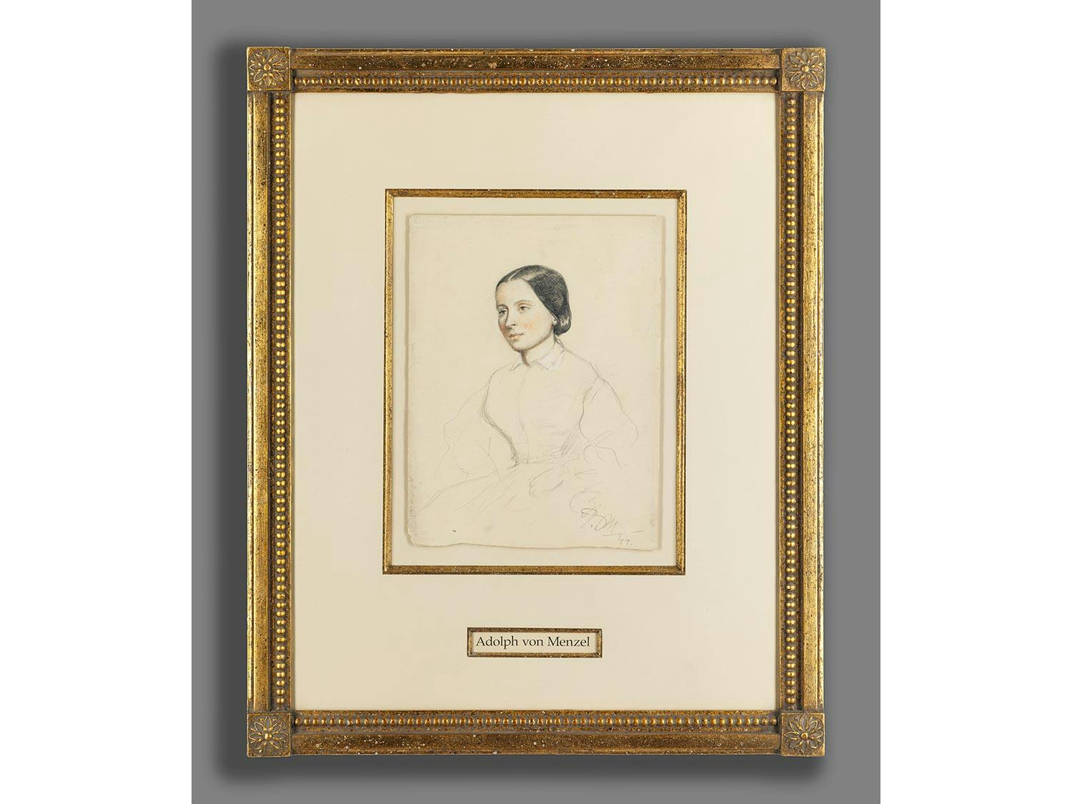 Detailabbildung: Adolph von Menzel, 1815 Breslau – 1905 Berlin