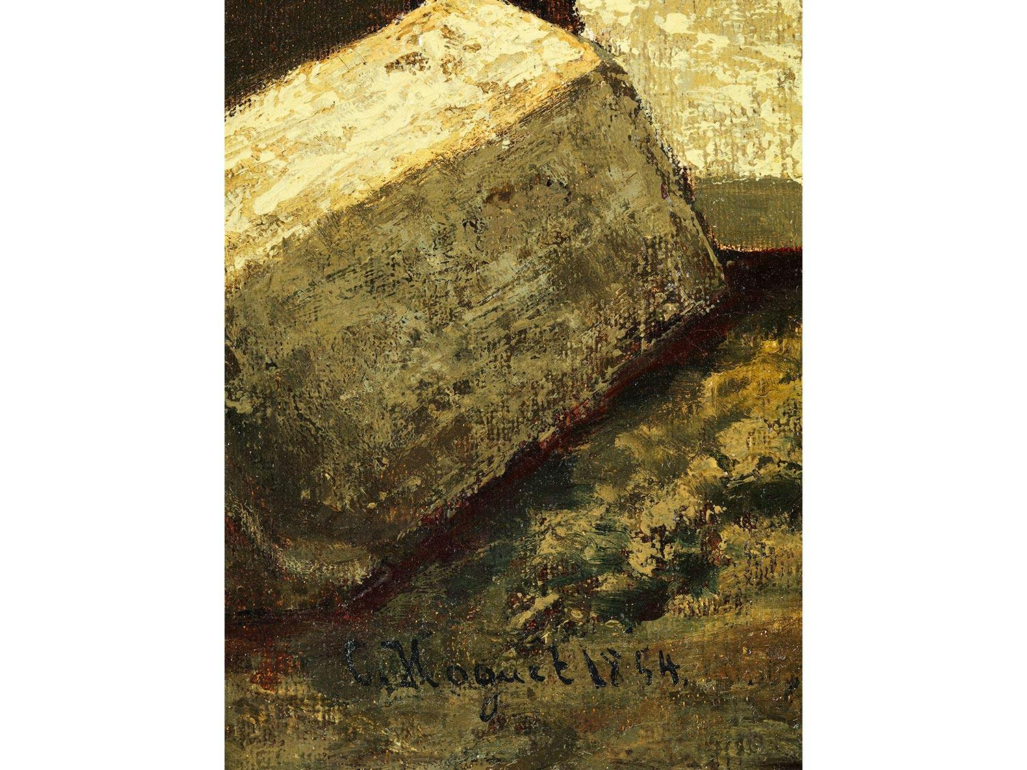 Detailabbildung: Charles Hoguet, 1821 Berlin – 1870 ebenda