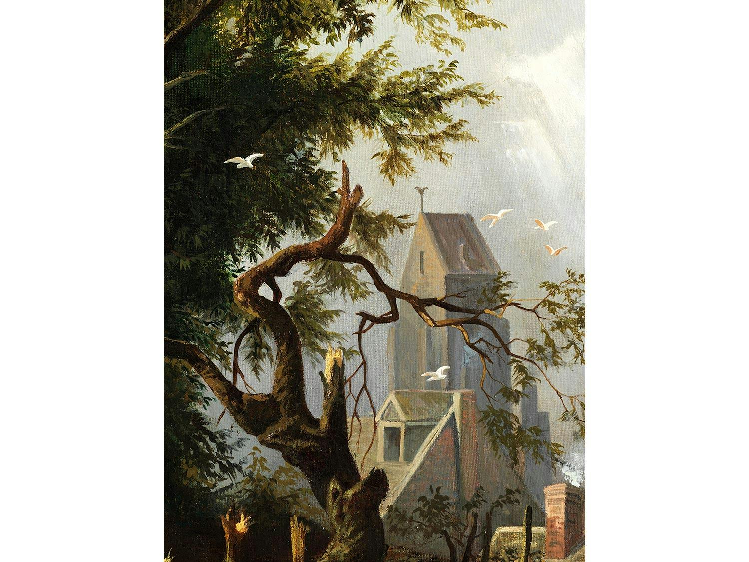 Detailabbildung: Charles Hoguet, 1821 Berlin – 1870 ebenda