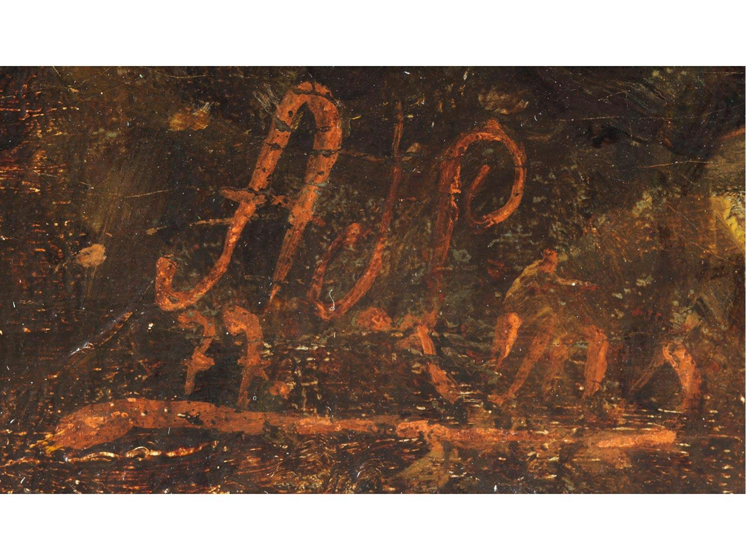 Detailabbildung: Adolf Lins, 1856 Kassel – 1927 Düsseldorf