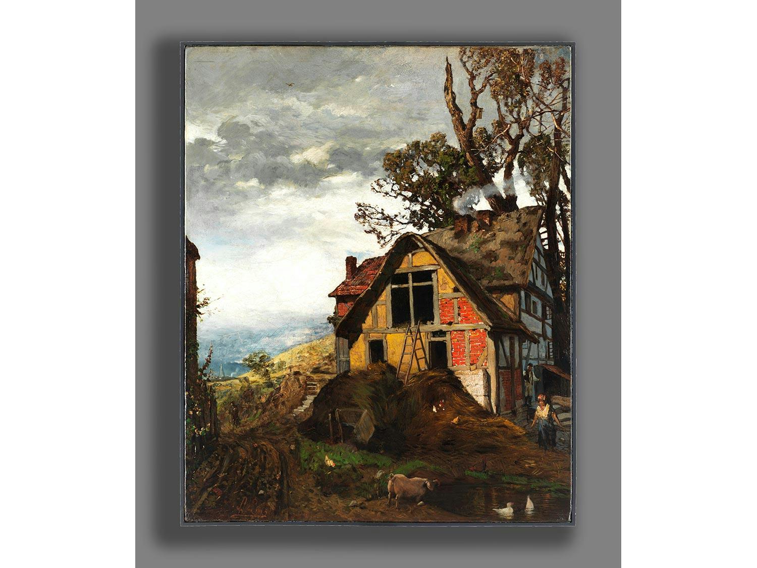 Detailabbildung: Adolf Lins, 1856 Kassel – 1927 Düsseldorf