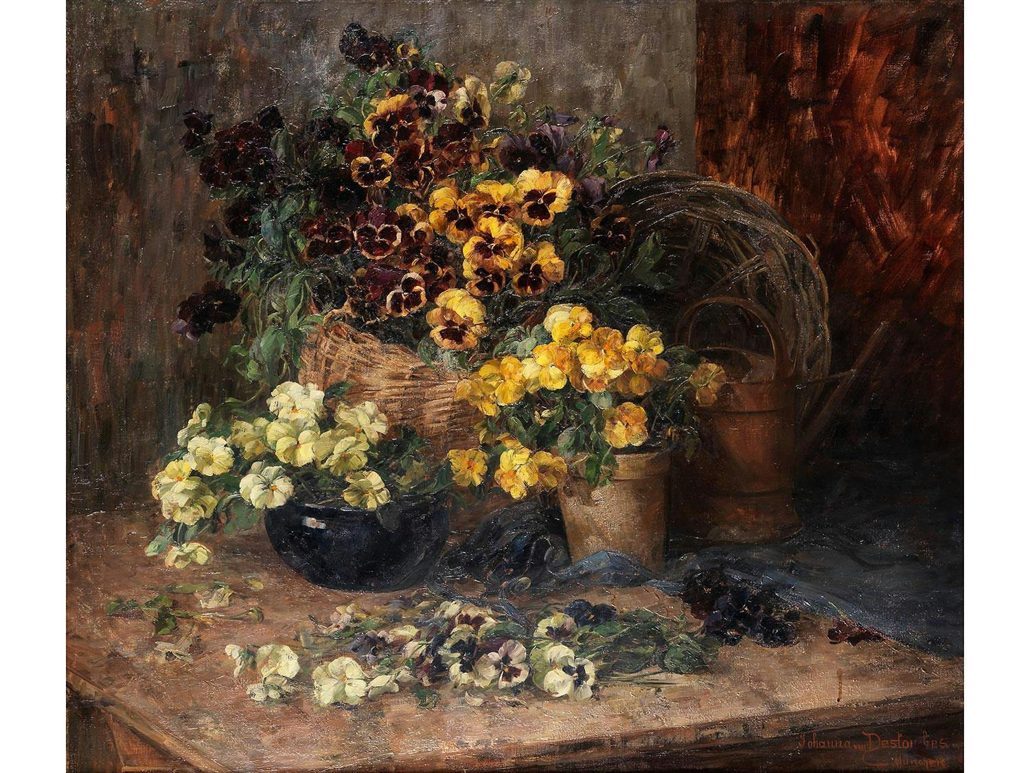 Johanna von Destouches, 1869 München – 1956 ebenda