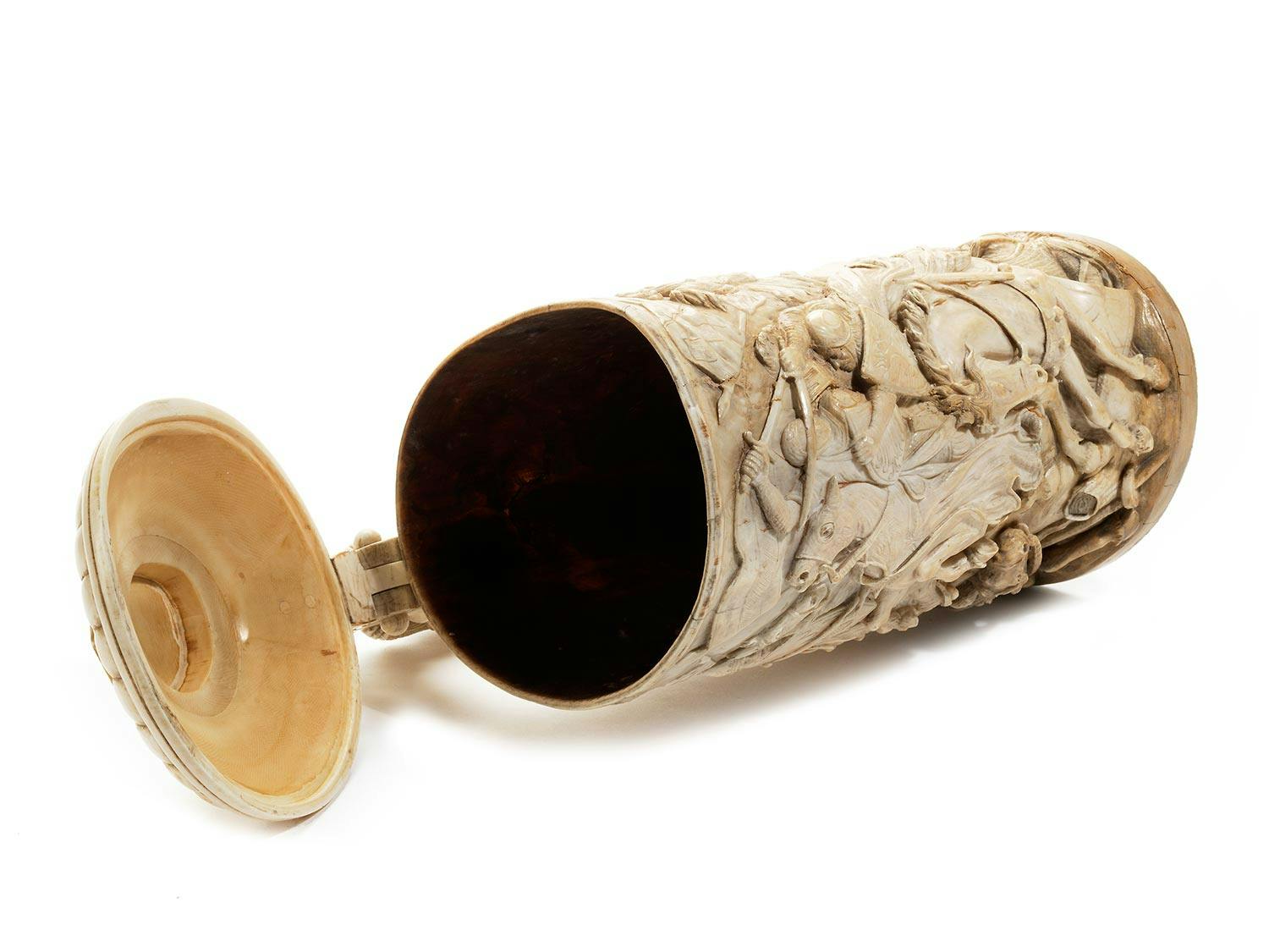 Detailabbildung: Deckelhumpen auf die Stadt Erbach