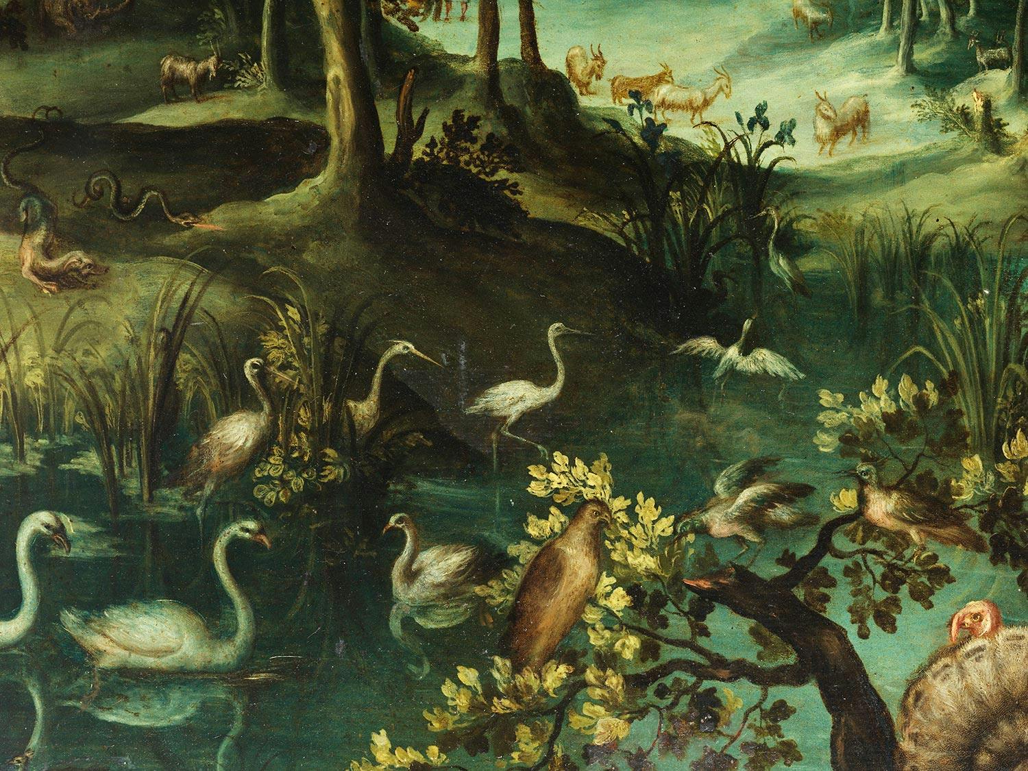 Detailabbildung: Herri met de Bles, auch genannt „Herri de Dinant“, 1485/90 Bouvignes-sur-Meuse/Dinant – um 1560 Antwerpen, zug.