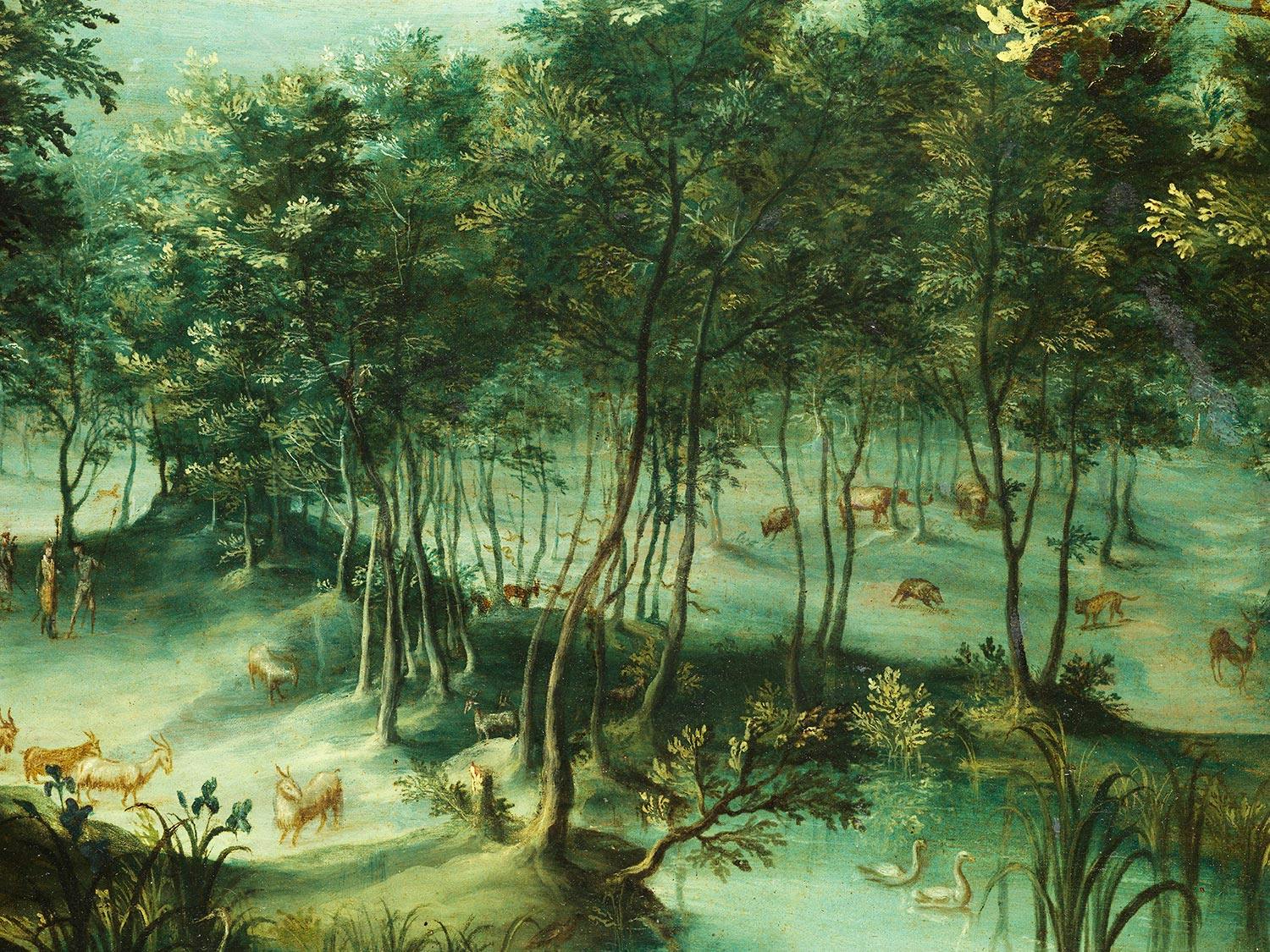 Detailabbildung: Herri met de Bles, auch genannt „Herri de Dinant“, 1485/90 Bouvignes-sur-Meuse/Dinant – um 1560 Antwerpen, zug.