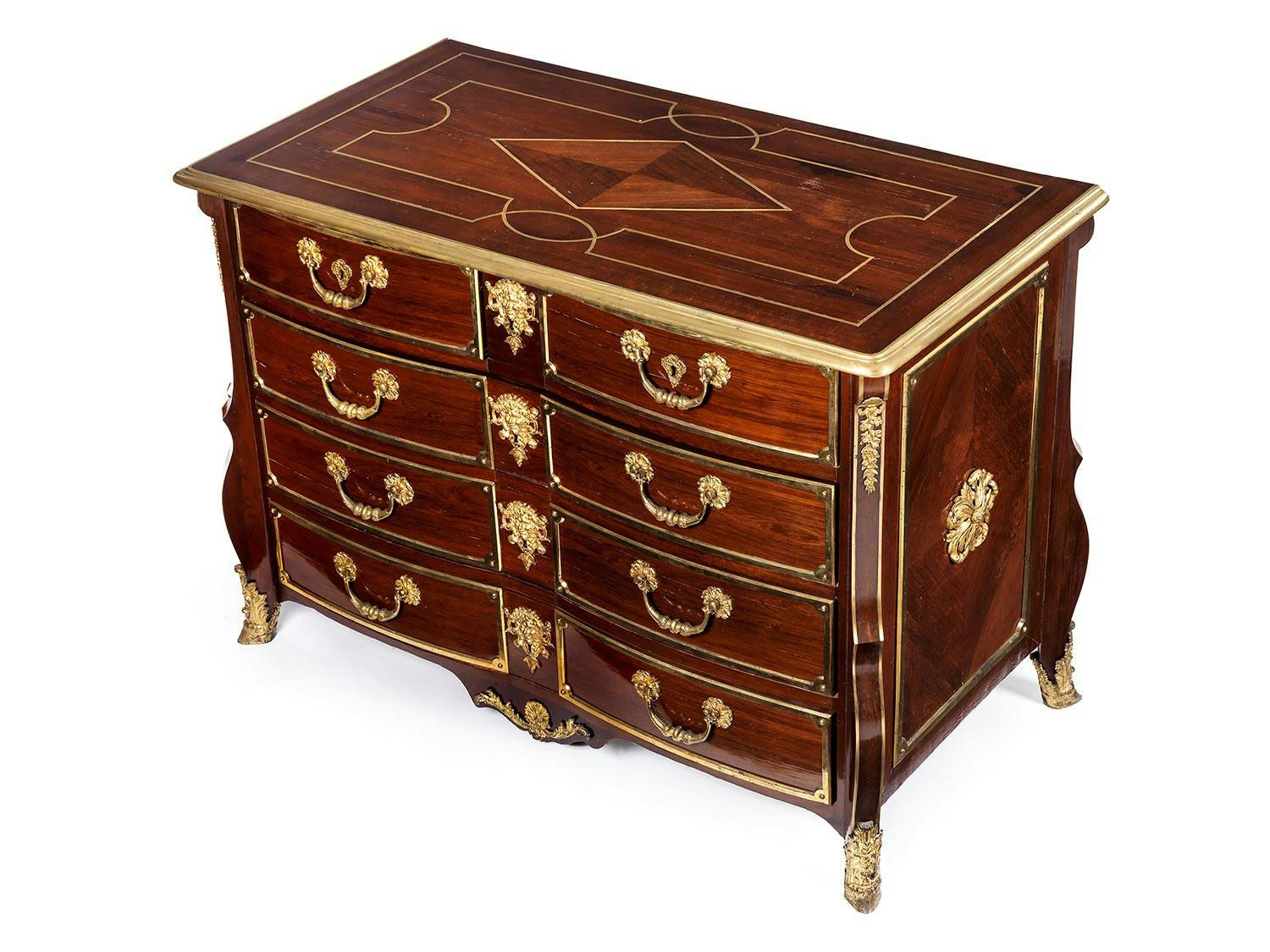 Detailabbildung: Régence-Kommode