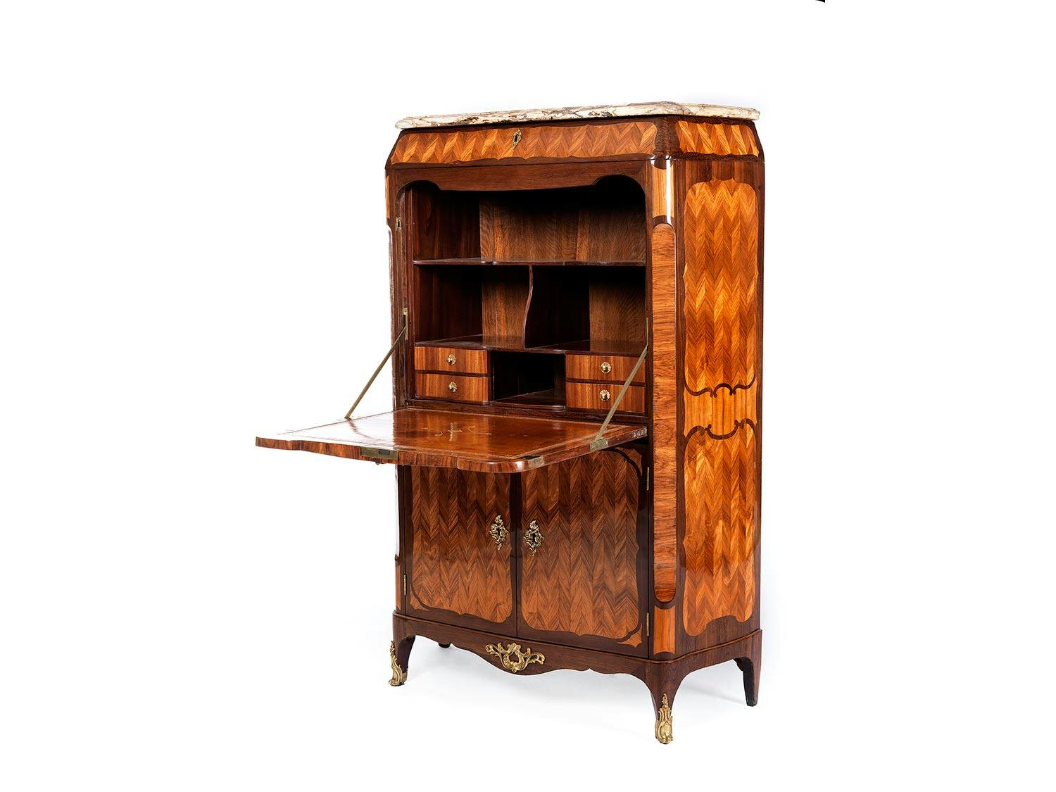 Detailabbildung: Secrétaire à abbatant