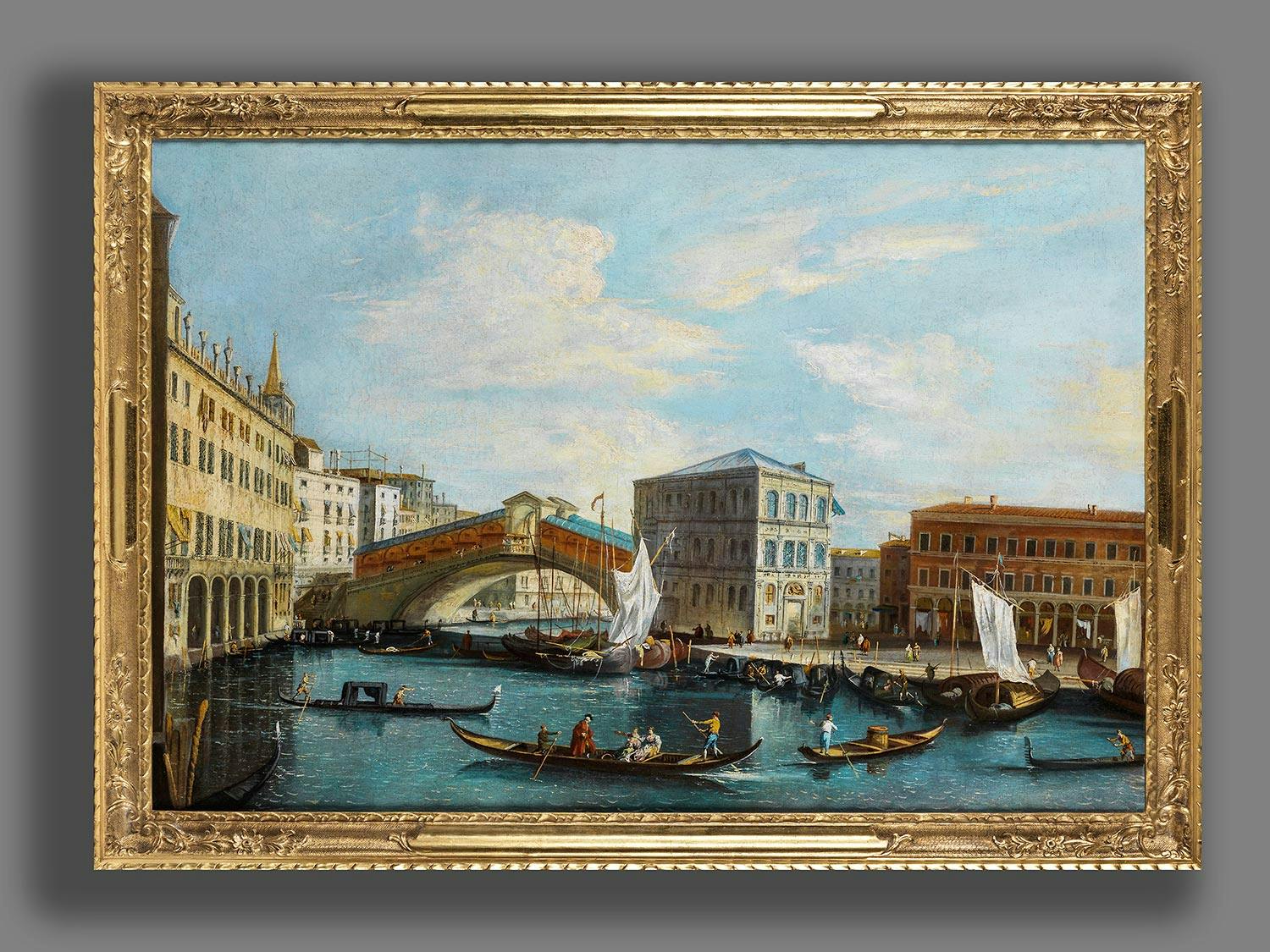 Detailabbildung: Venezianischer Maler des 19. Jahrhunderts