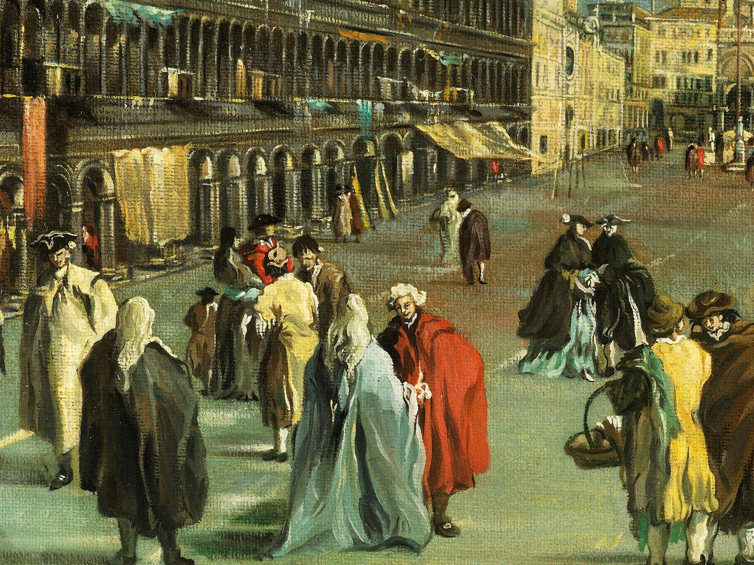 Detailabbildung: Francesco Guardi, 1712 Venedig – 1793 ebenda, Nachfolge des 20. Jahrhunderts