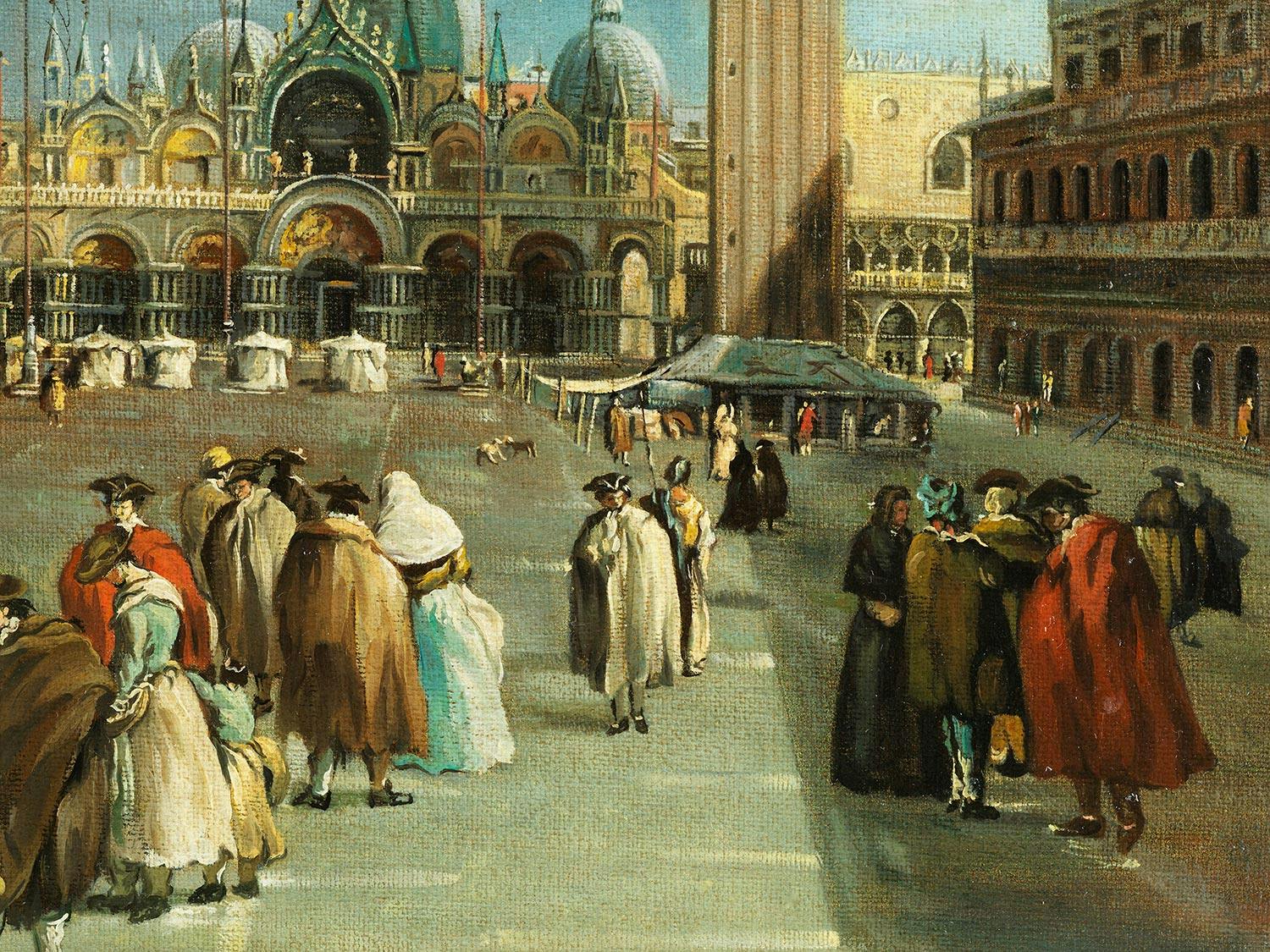 Detailabbildung: Francesco Guardi, 1712 Venedig – 1793 ebenda, Nachfolge des 20. Jahrhunderts