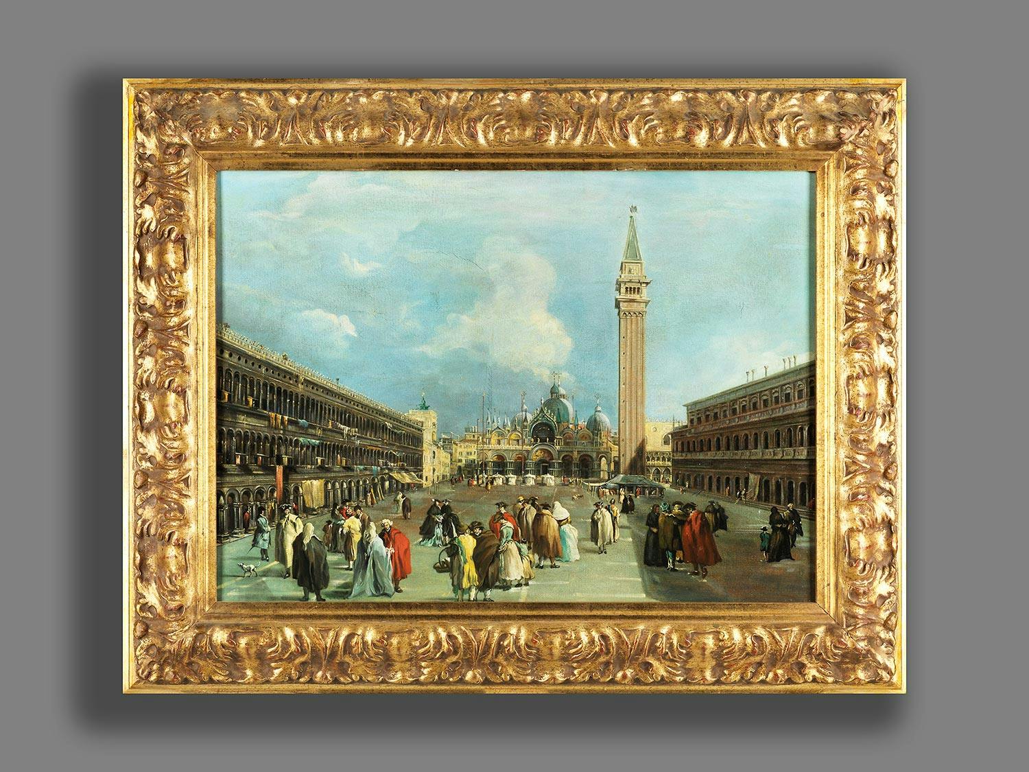 Detailabbildung: Francesco Guardi, 1712 Venedig – 1793 ebenda, Nachfolge des 20. Jahrhunderts