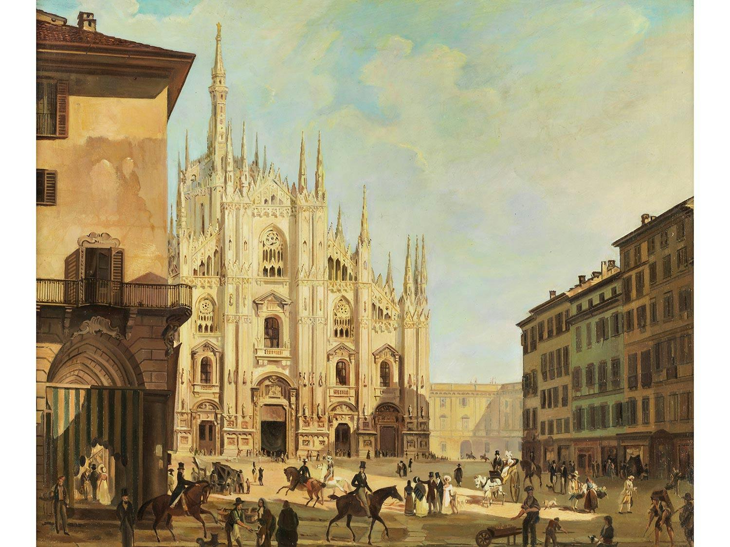 Giovanni Migliara, 1785 Alessandria – 1837 Mailand, zug.