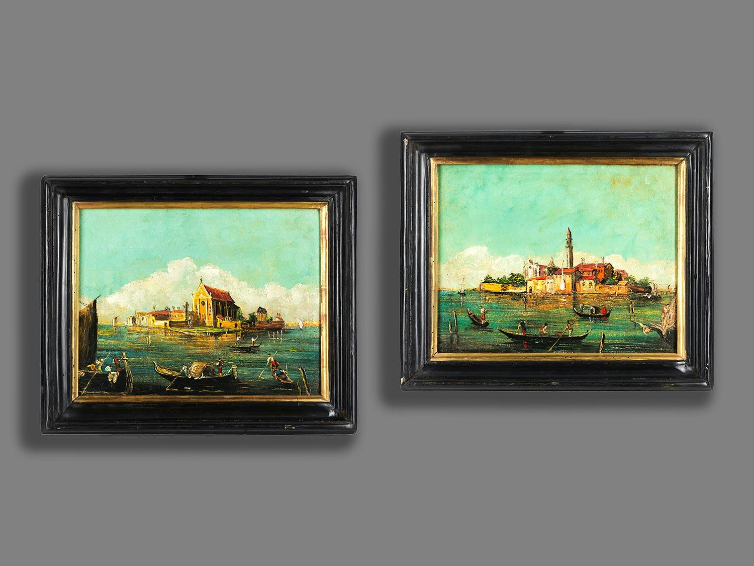 Detailabbildung: Giuseppe Ponga, 1856 Chioggia – 1925 Venedig, zug.