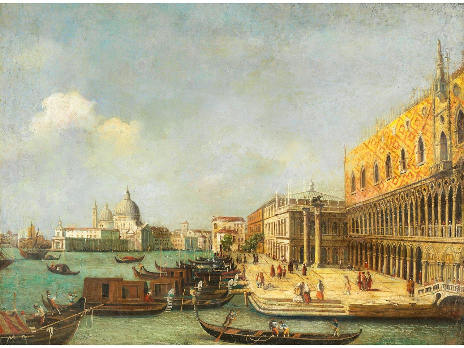 Giovanni Antonio Canal, genannt „Canaletto“, 1697 Venedig – 1768 ebenda, Nachfolge des 19. Jahrhunderts