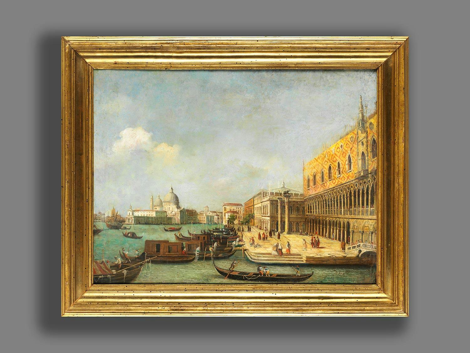 Detailabbildung: Giovanni Antonio Canal, genannt „Canaletto“, 1697 Venedig – 1768 ebenda, Nachfolge des 19. Jahrhunderts