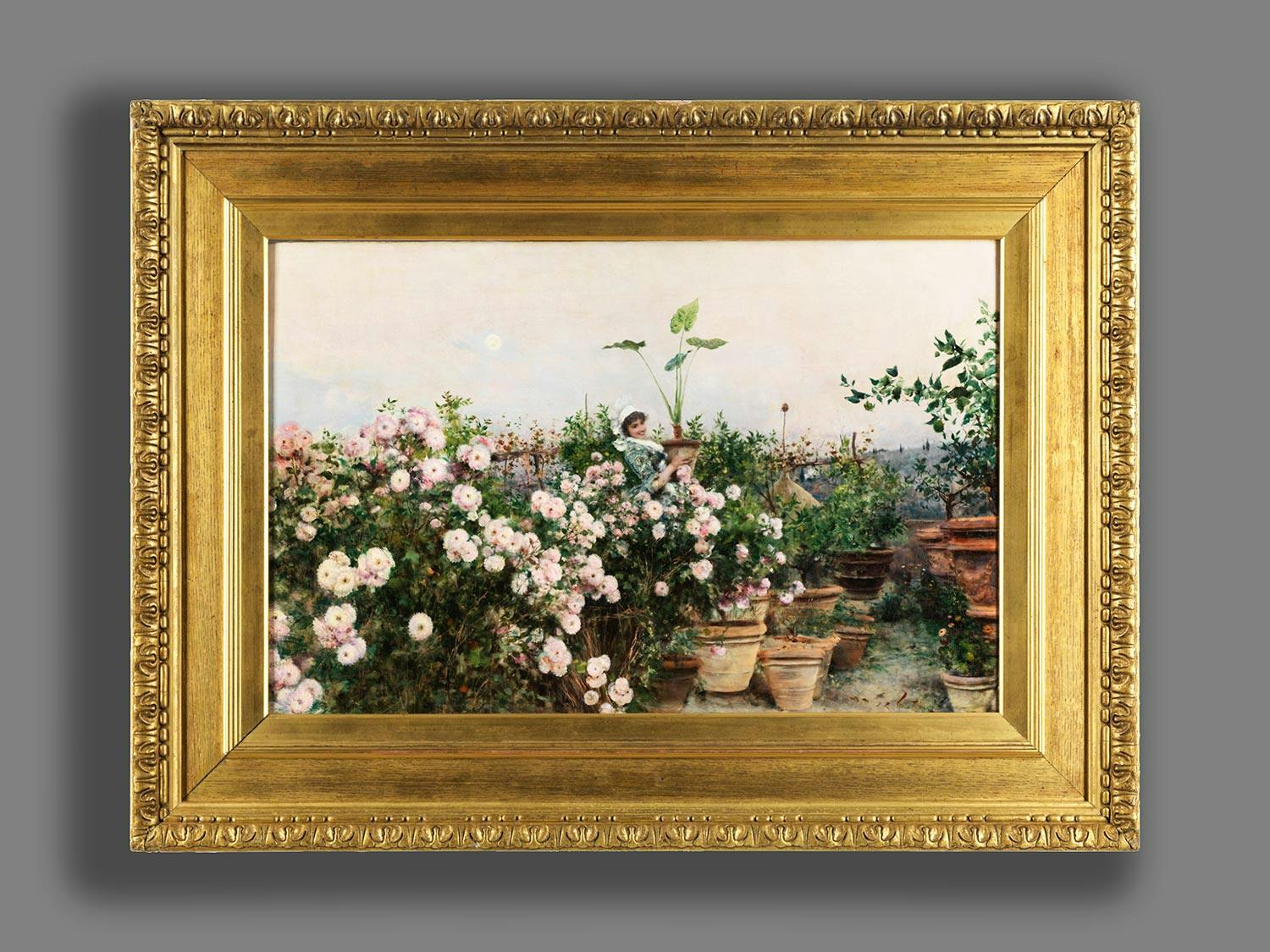 Detailabbildung: Francesco Vinea, 1845 Forli – 1902 Florenz