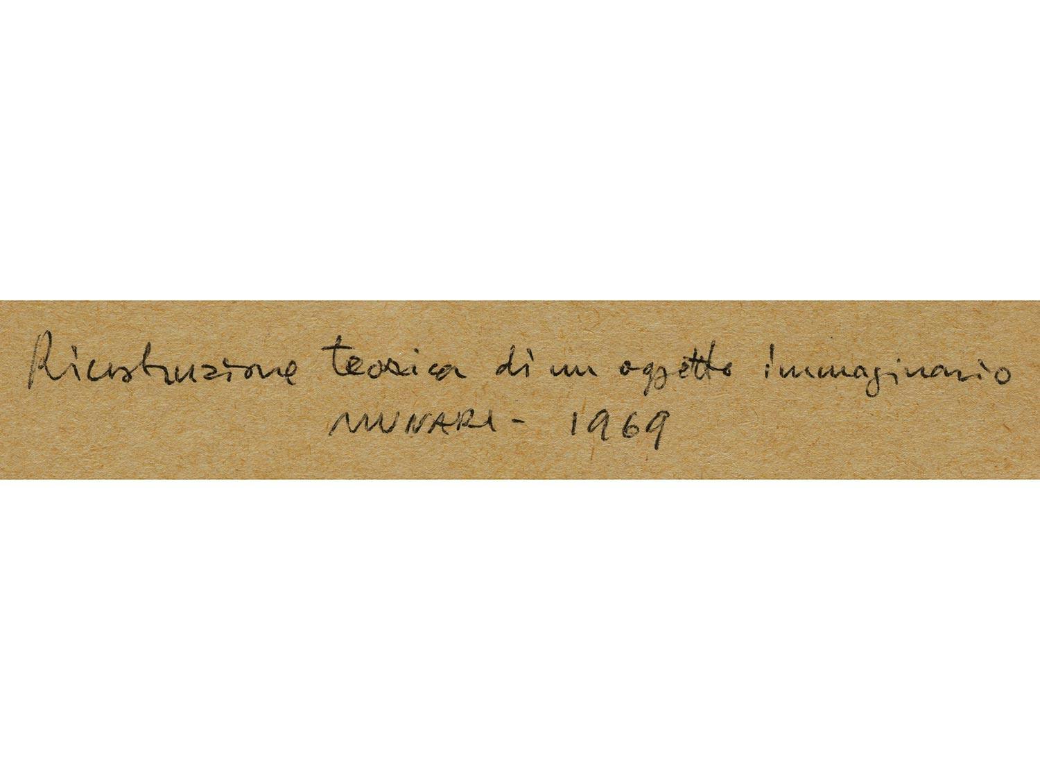 Detailabbildung: Bruno Munari, 1907 Mailand – 1998 ebenda