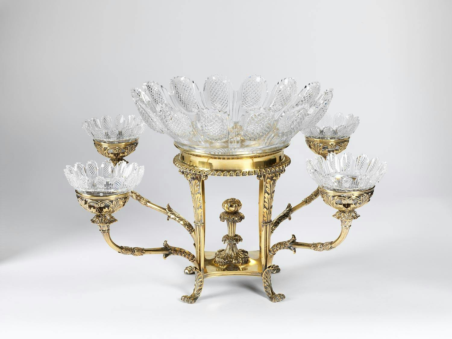 Englischer Tafelaufsatz des 19. Jahrhunderts