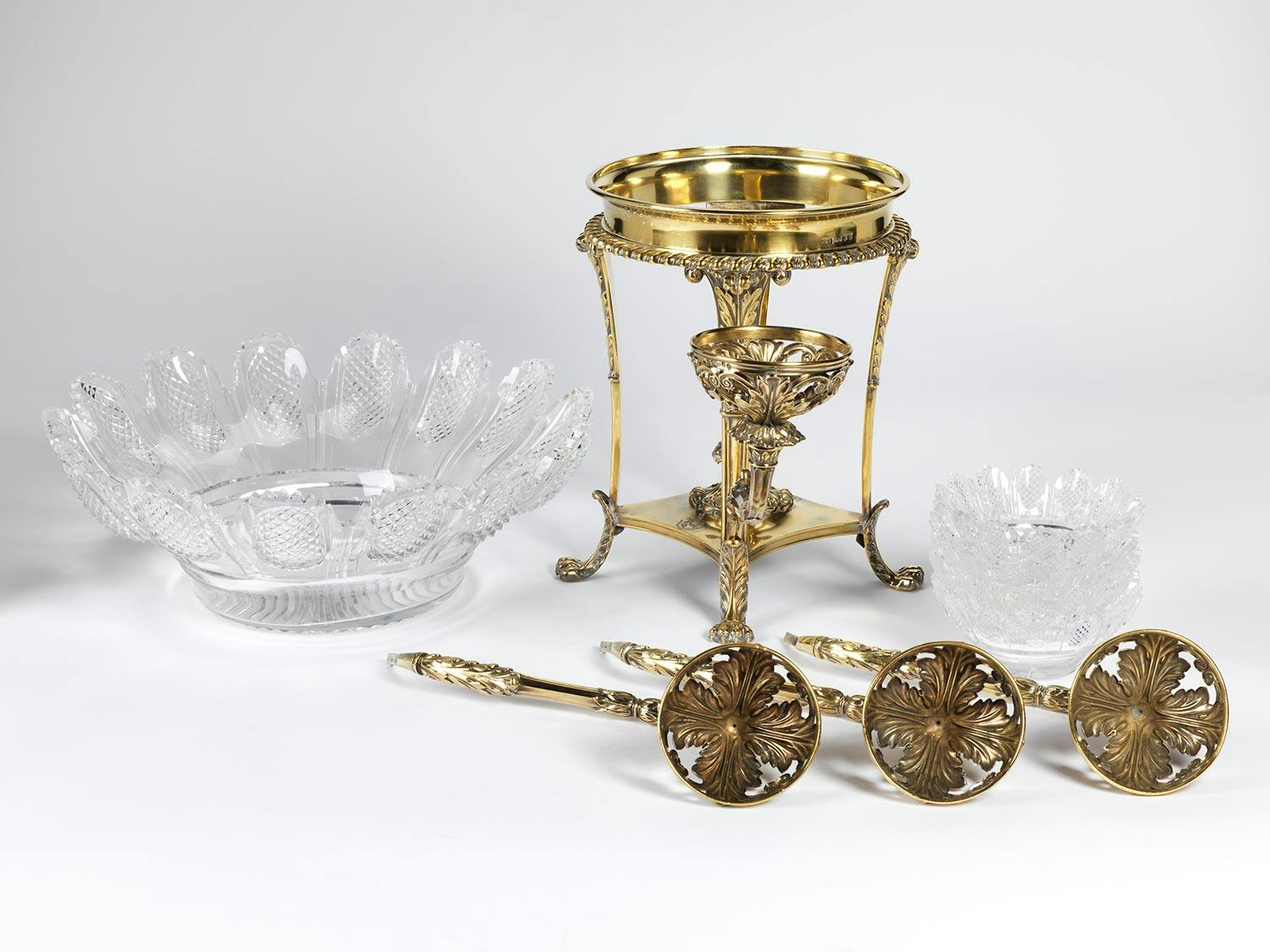 Detailabbildung: Englischer Tafelaufsatz des 19. Jahrhunderts