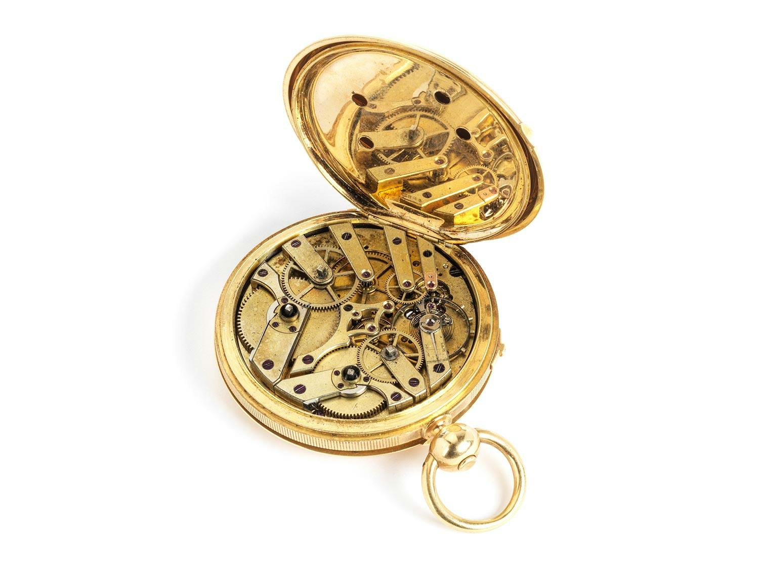 Detailabbildung: Savonette Taschenuhr