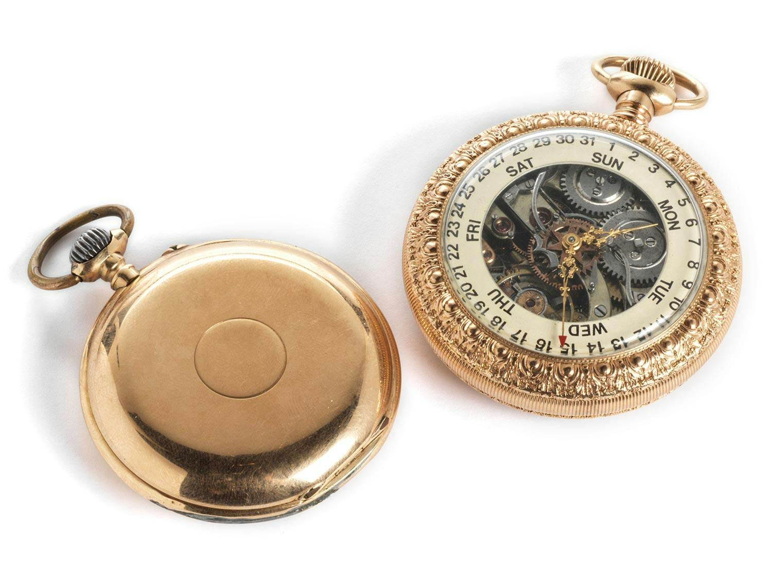 Detailabbildung: Zwei Taschenuhren