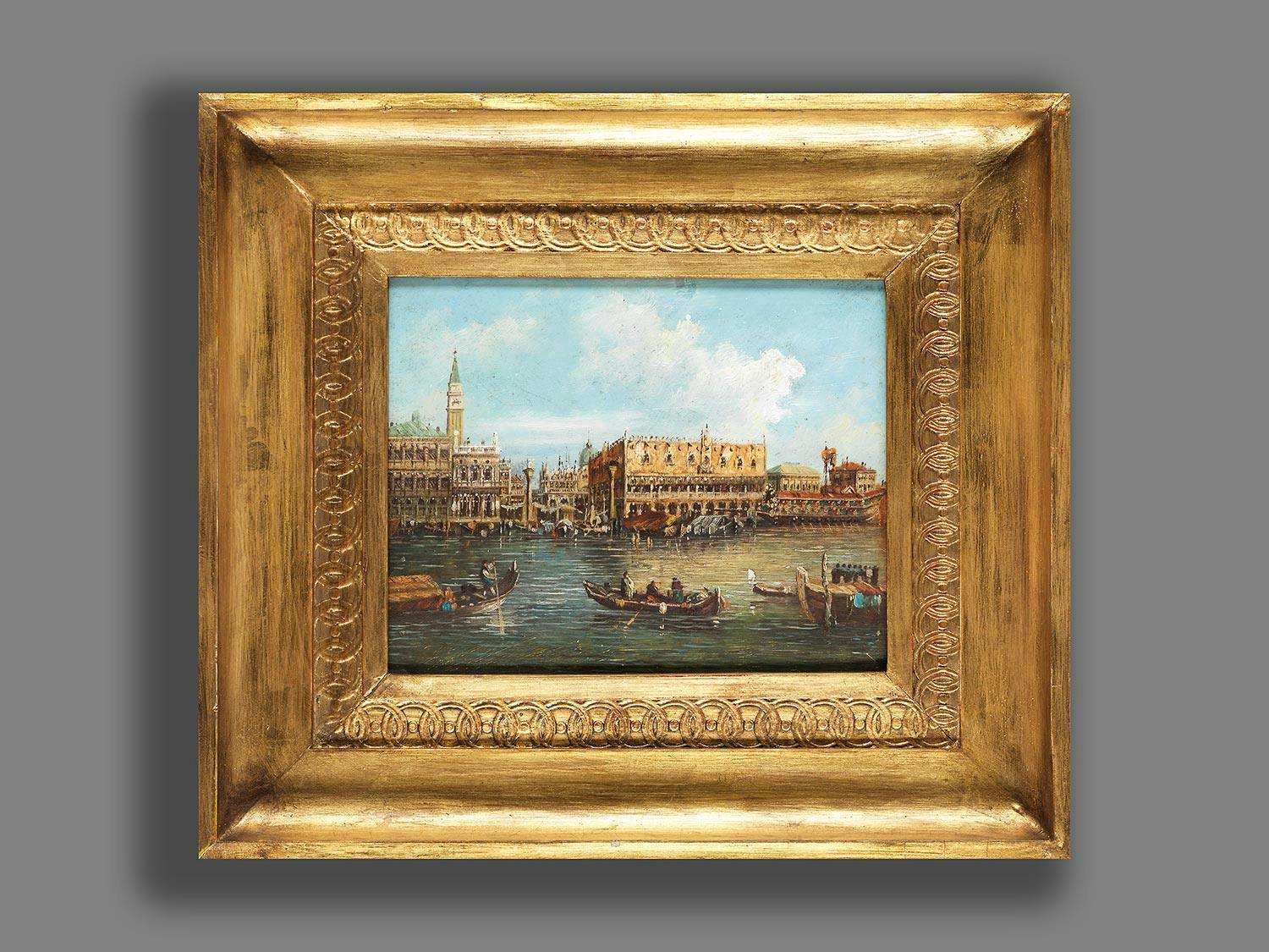 Detailabbildung: Giuseppe Ponga, 1856 Chioggia – 1925 Venedig, zug.