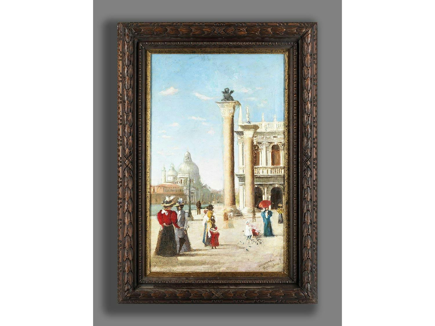 Detailabbildung: Venezianischer Maler des 19. Jahrhunderts