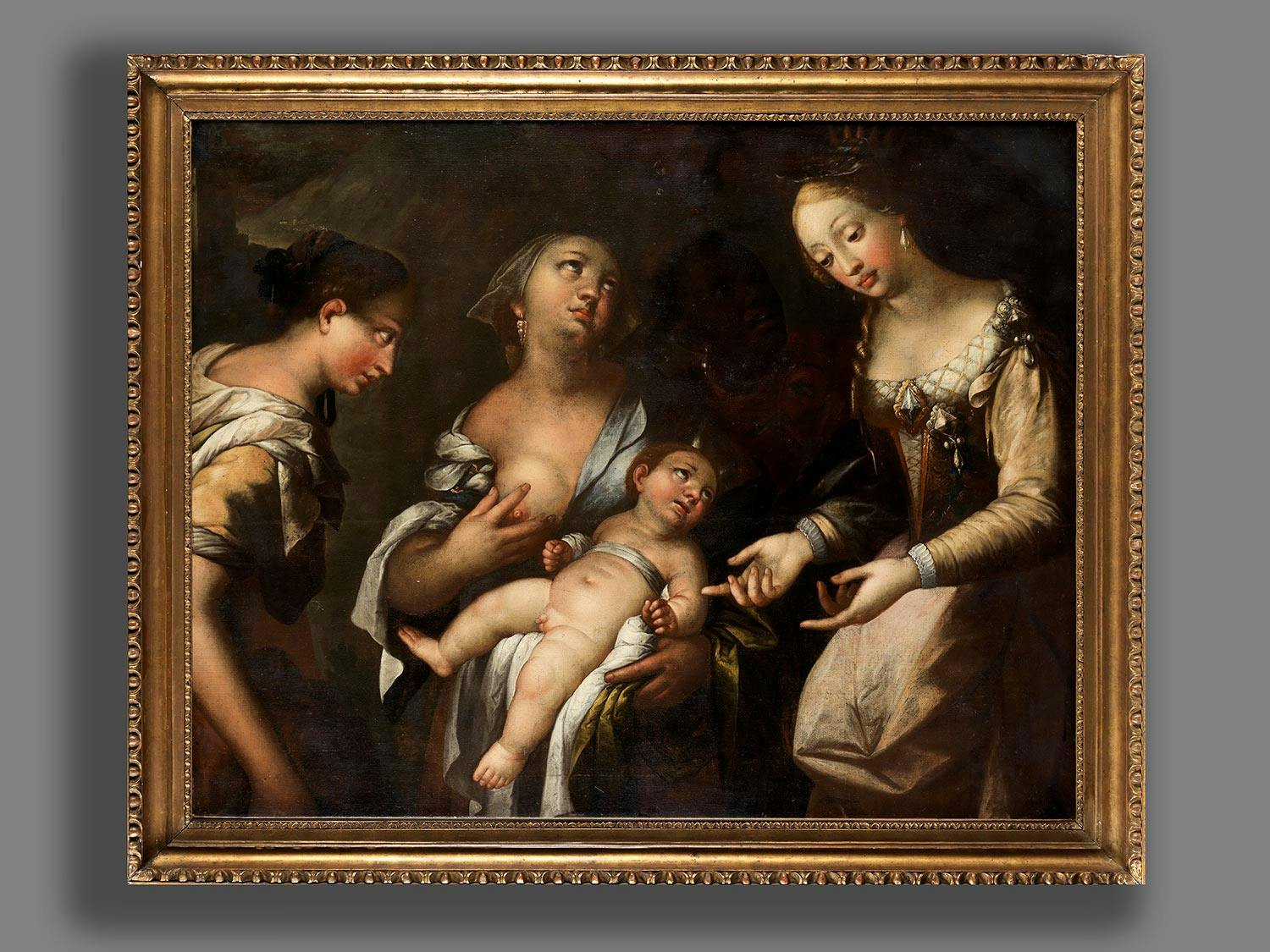 Detailabbildung: Andrea Celesti, 1637 Venedig – 1712 Toscolano, zug.