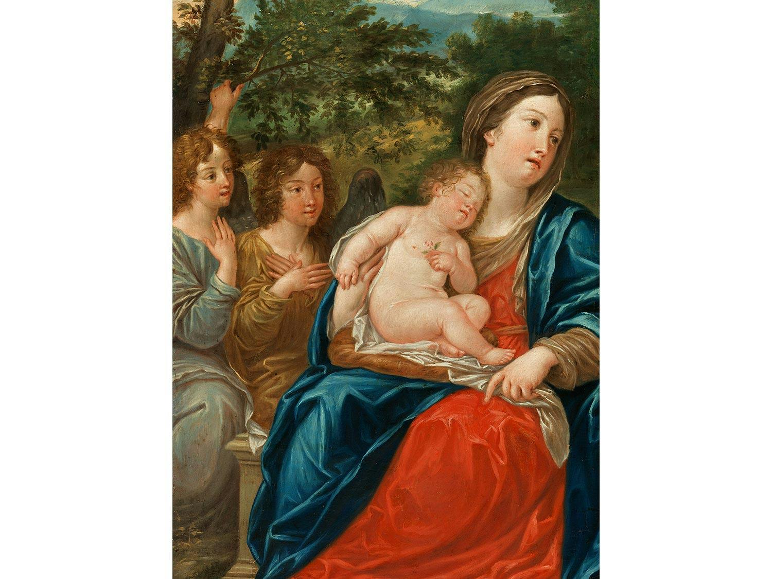 Detailabbildung: Francesco Albani, 1578 Bologna – 1660 ebenda, zug.