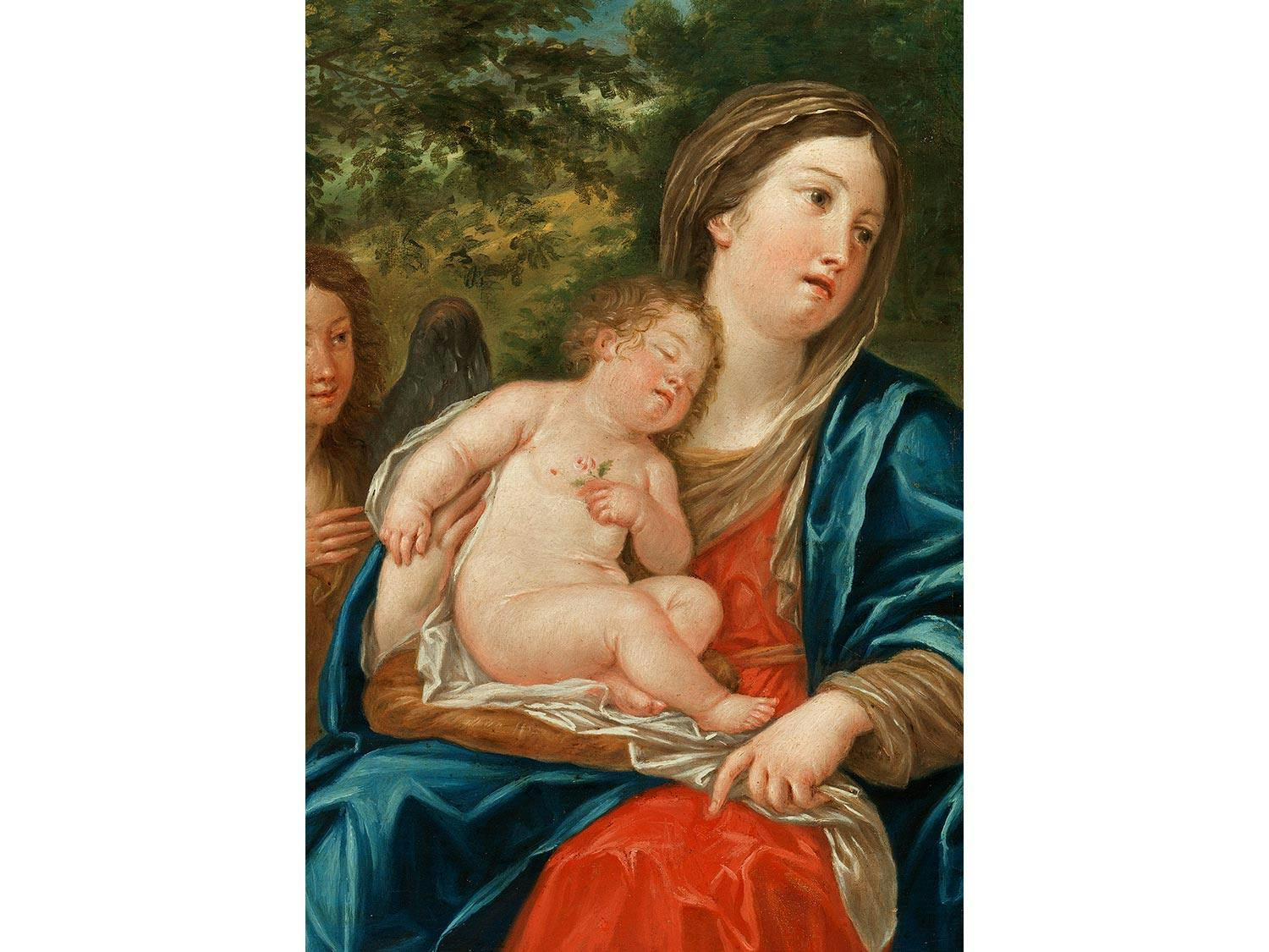 Detailabbildung: Francesco Albani, 1578 Bologna – 1660 ebenda, zug.