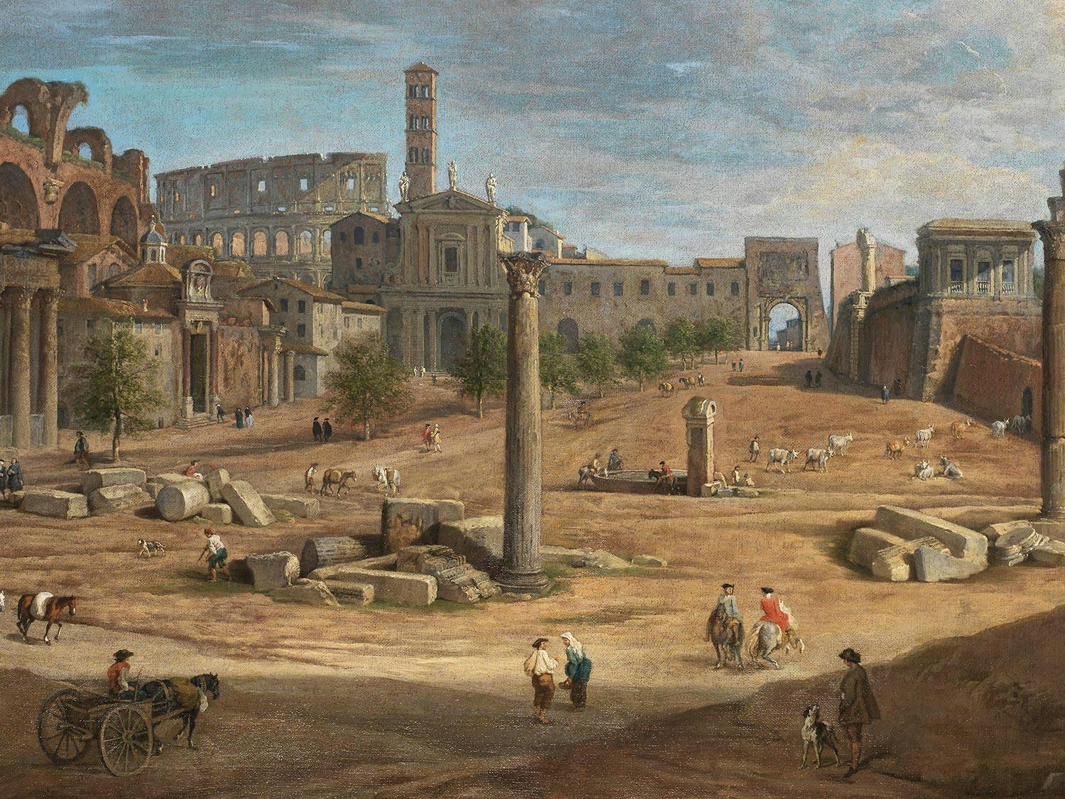 Detailabbildung: Giovanni Paolo Panini, 1691 Piacenza – 1765 Rom