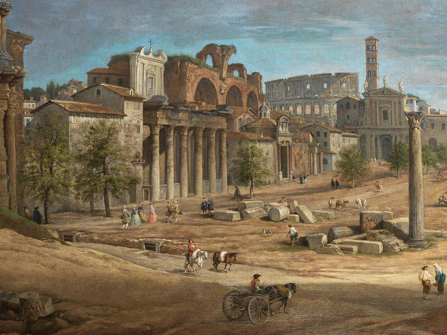 Detailabbildung: Giovanni Paolo Panini, 1691 Piacenza – 1765 Rom