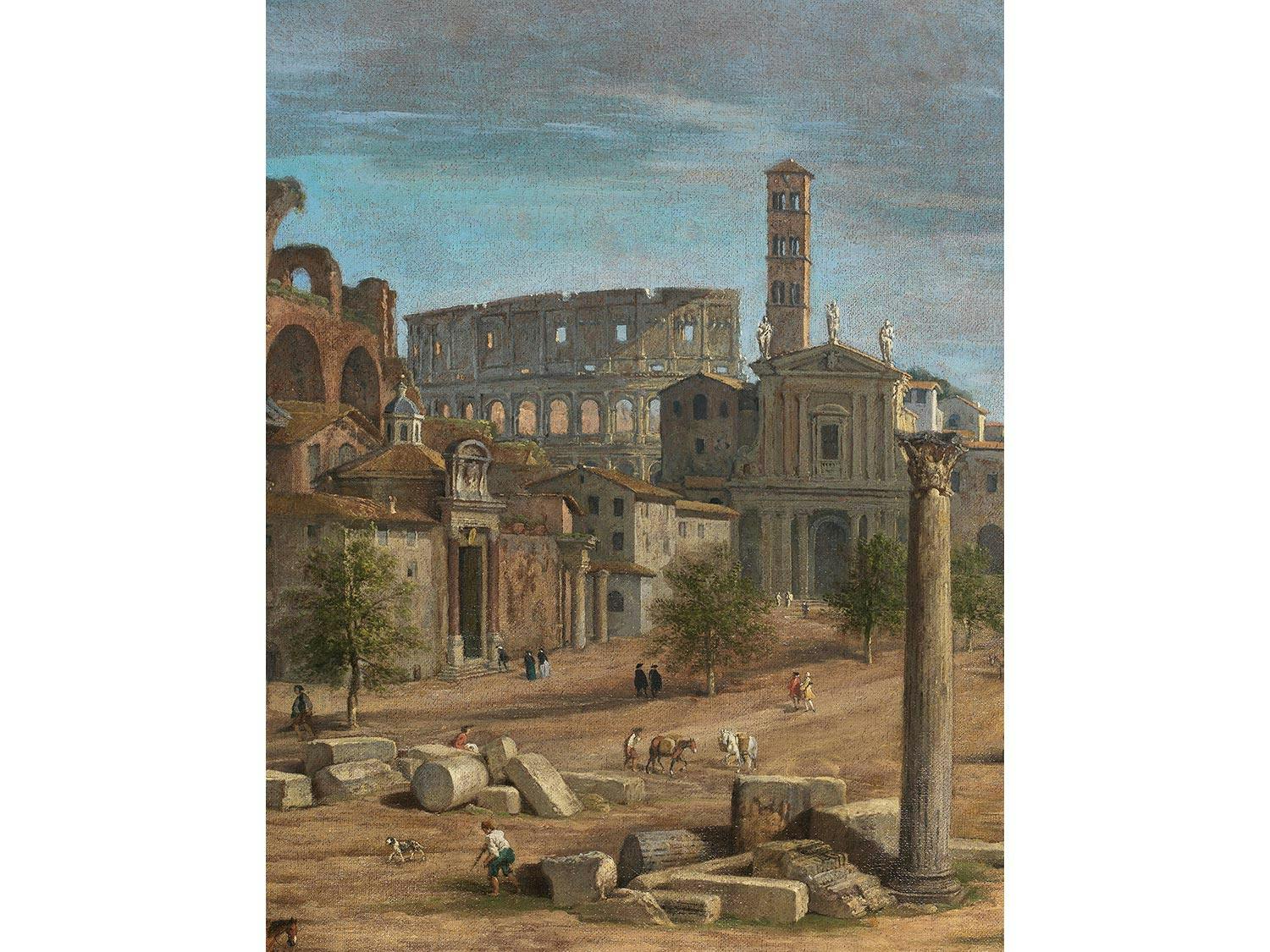 Detailabbildung: Giovanni Paolo Panini, 1691 Piacenza – 1765 Rom