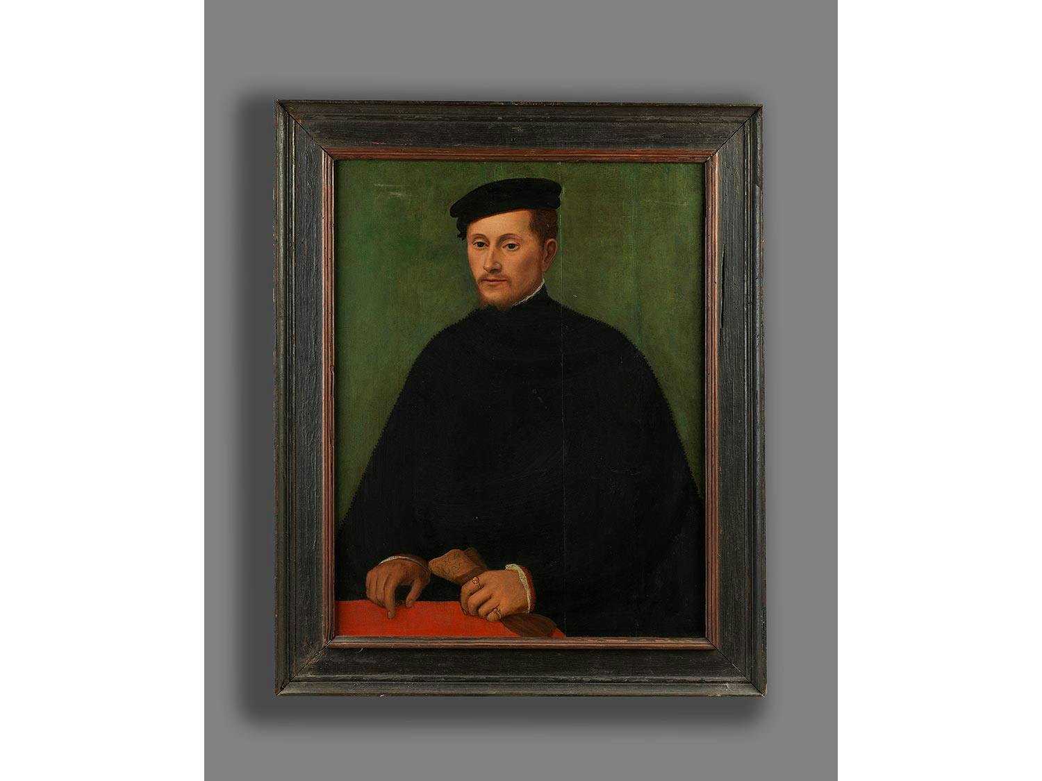 Detailabbildung: Christoph Amberger, um 1500/05 Kaufbeuren – 1561/62 Augsburg, zug.